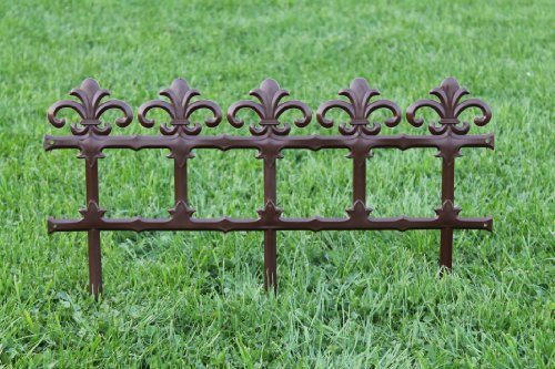 Bordura Staccionata Garden Art in resina 34cm 3,7Mt