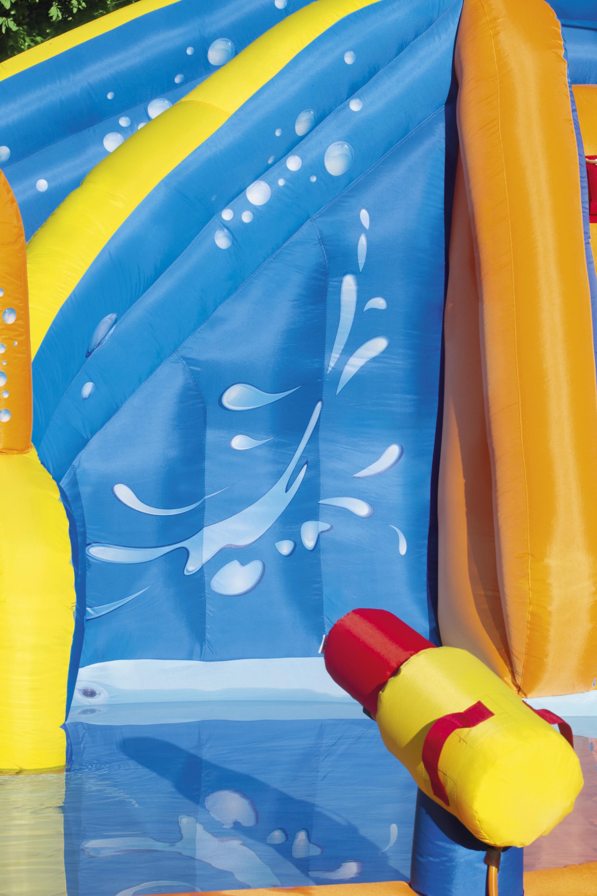 Parco giochi gonfiabile H2OGO scivolo ed arrampicata Turbo Splash Bestway 53301