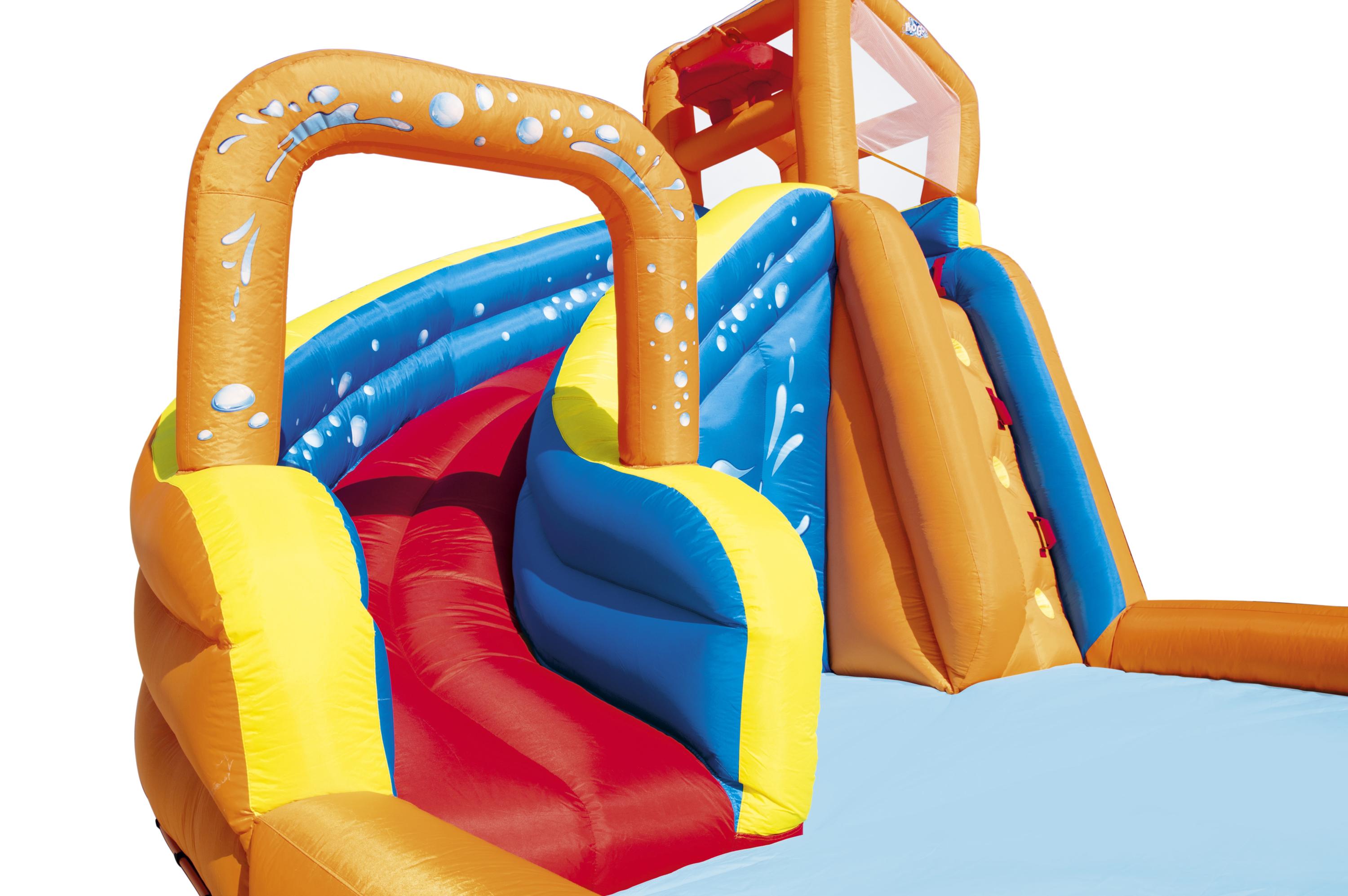 Parco giochi gonfiabile H2OGO scivolo ed arrampicata Turbo Splash Bestwa