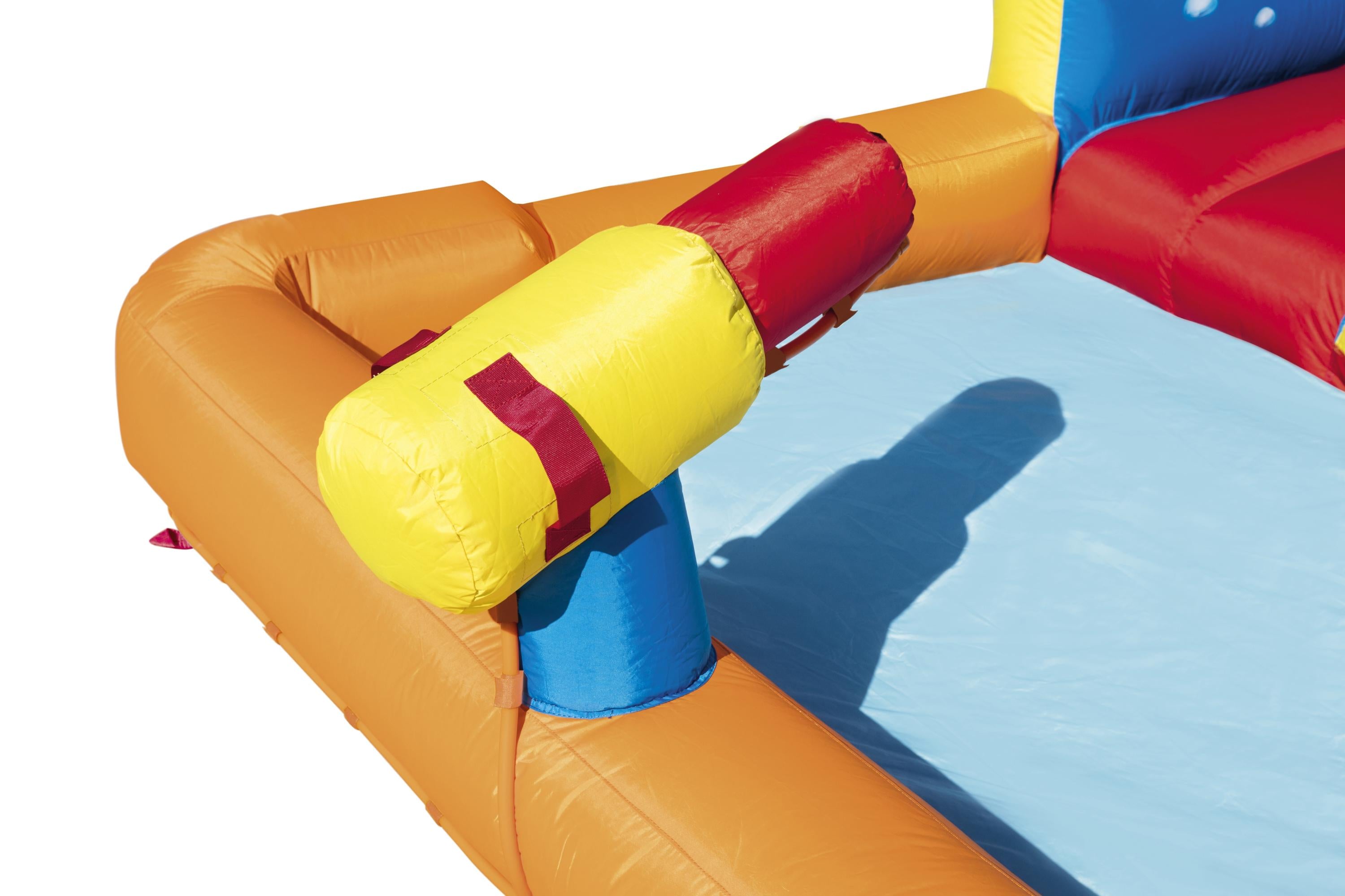 Parco giochi gonfiabile H2OGO scivolo ed arrampicata Turbo Splash Bestwa