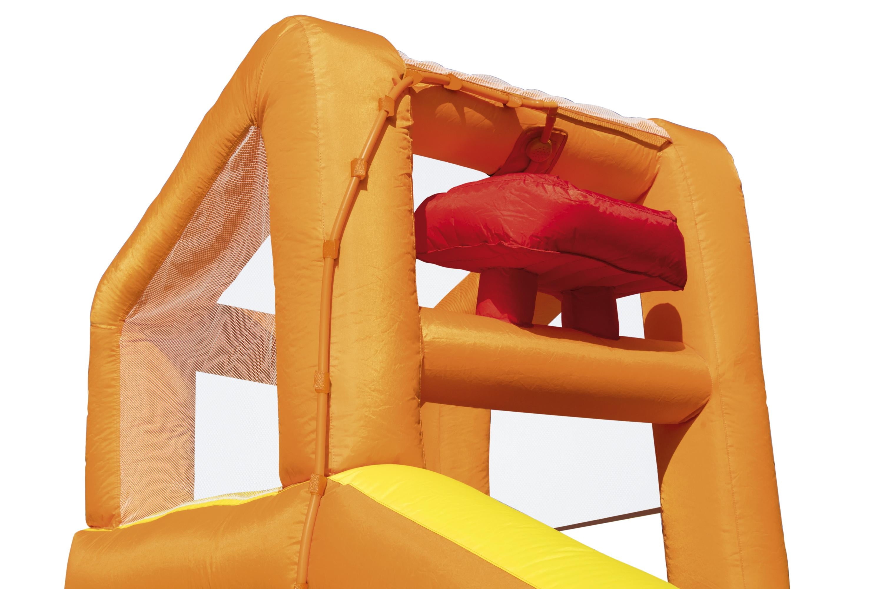 Parco giochi gonfiabile H2OGO scivolo ed arrampicata Turbo Splash Bestwa