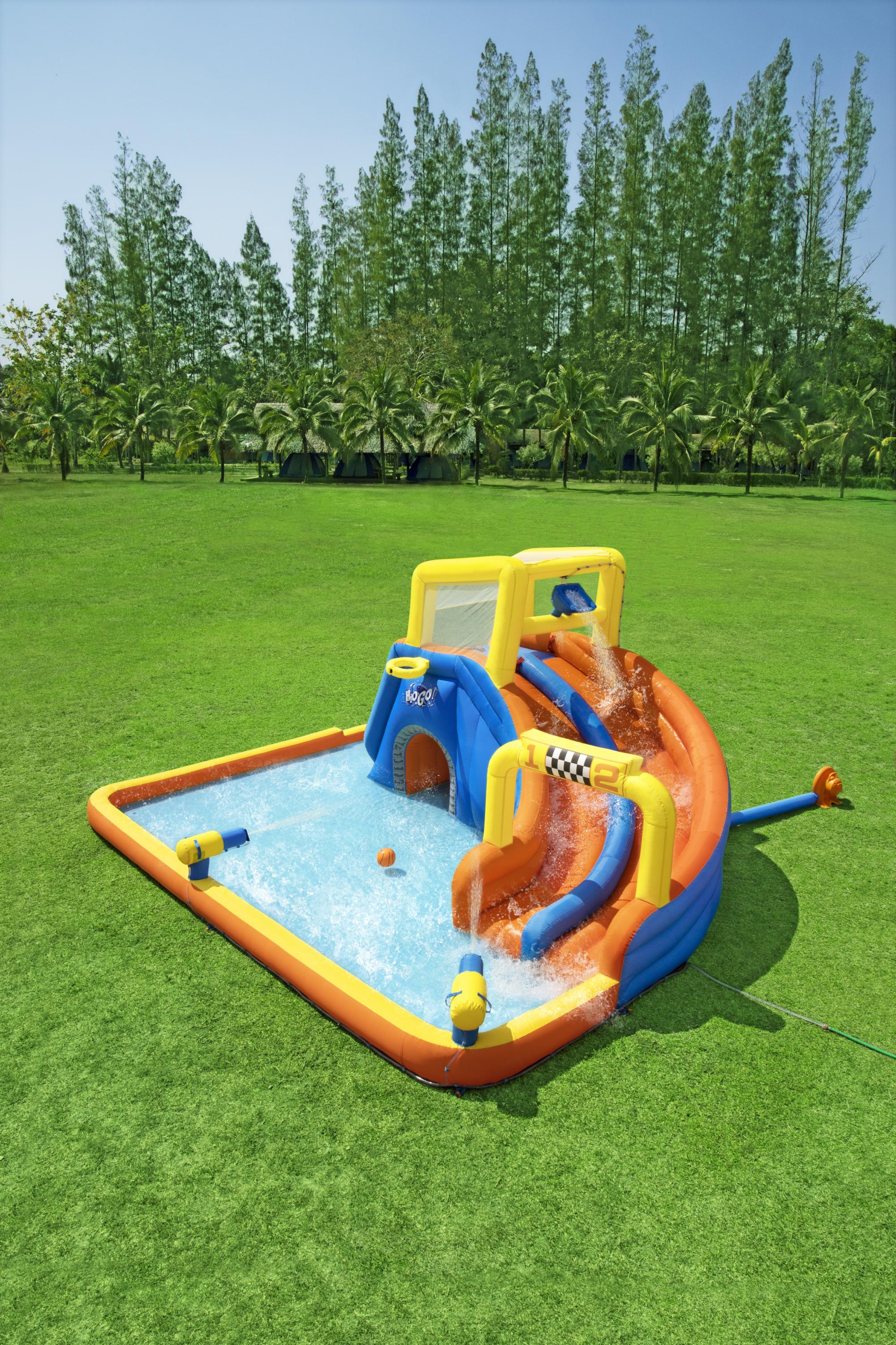 Parco Acquatico Gonfiabile Super Waterway 551x502x265cm BestWay 53377