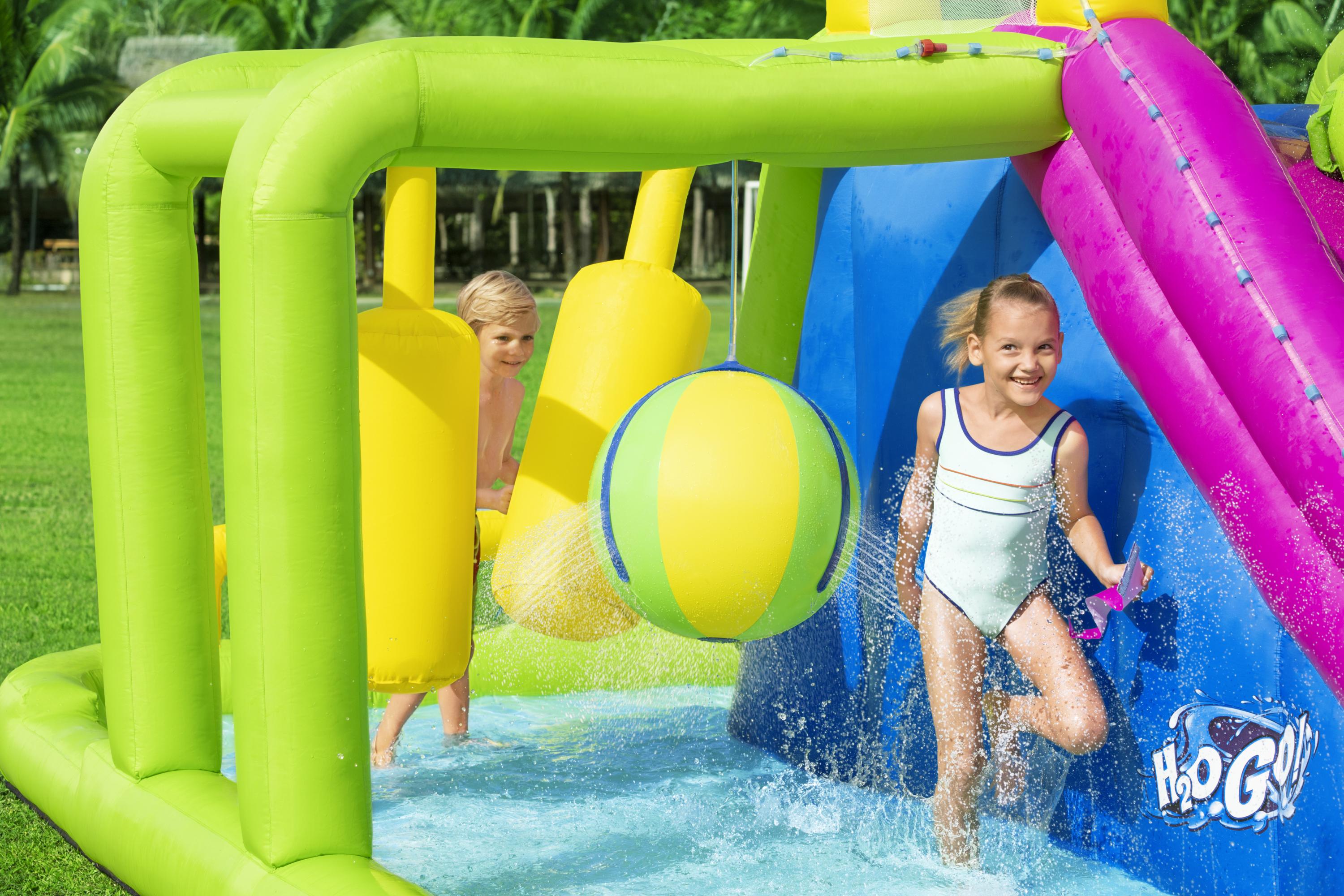 Parco acquatico gonfiabile gigante Splash Course Bestway 53387