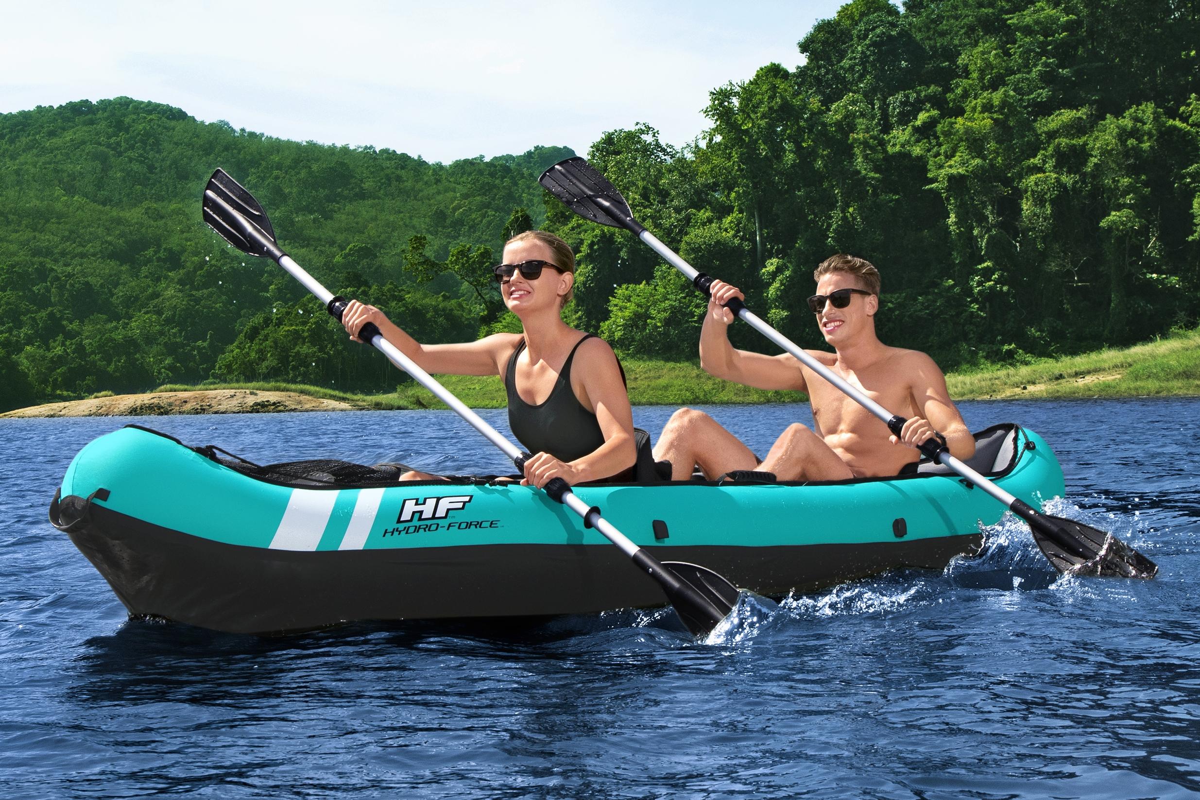 Kayak Gonfiabile 2 posti con pagaia e pompa Ventura BestWay 65052
