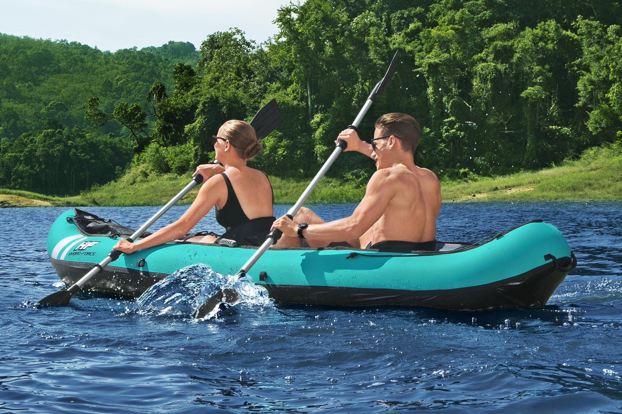 Kayak Gonfiabile 2 posti con pagaia e pompa Ventura BestWay 65052
