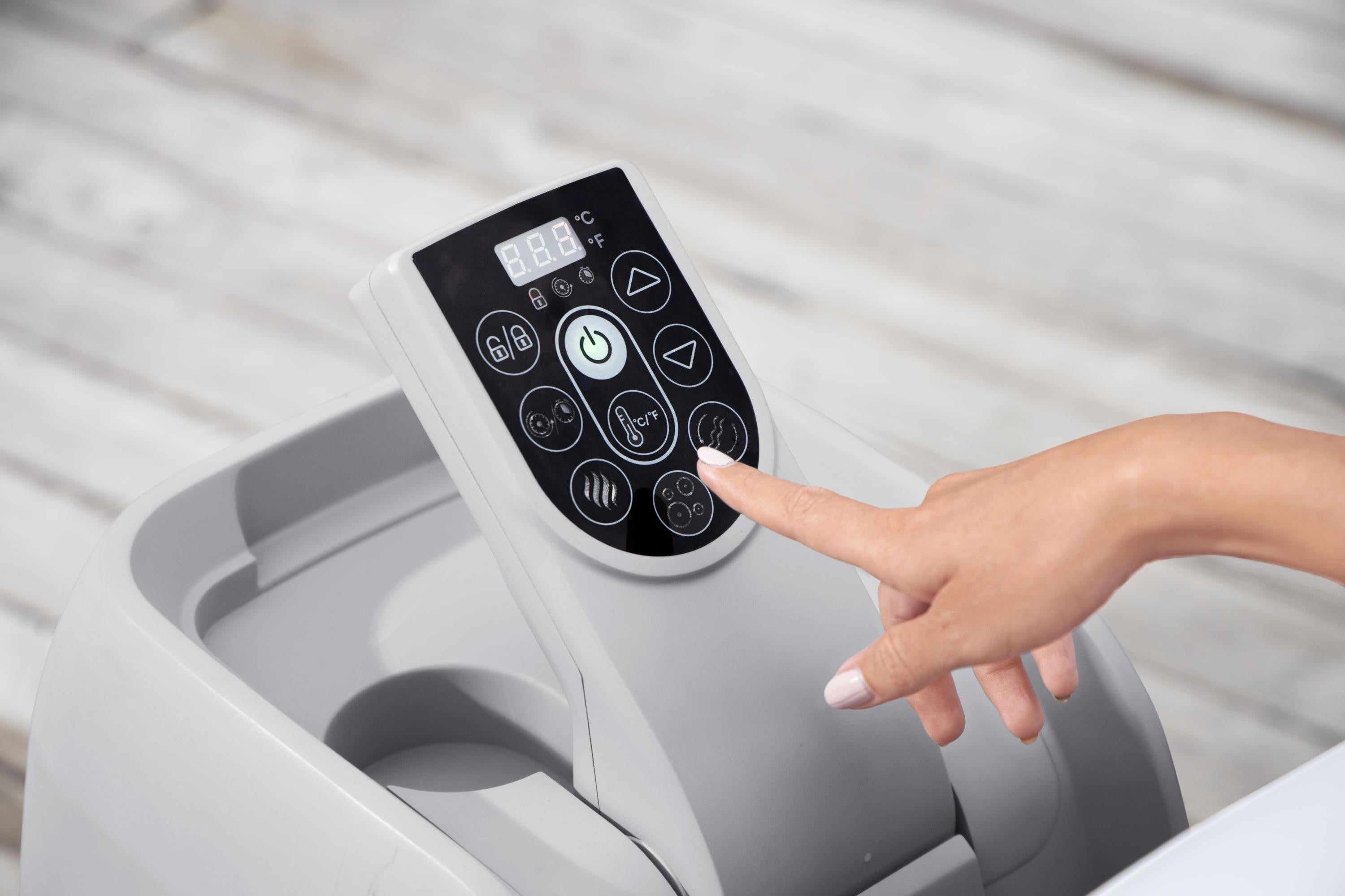 Piscina SPA Idromassaggio Lay-Z-Spa Bahamas AirJet Bestway 60005