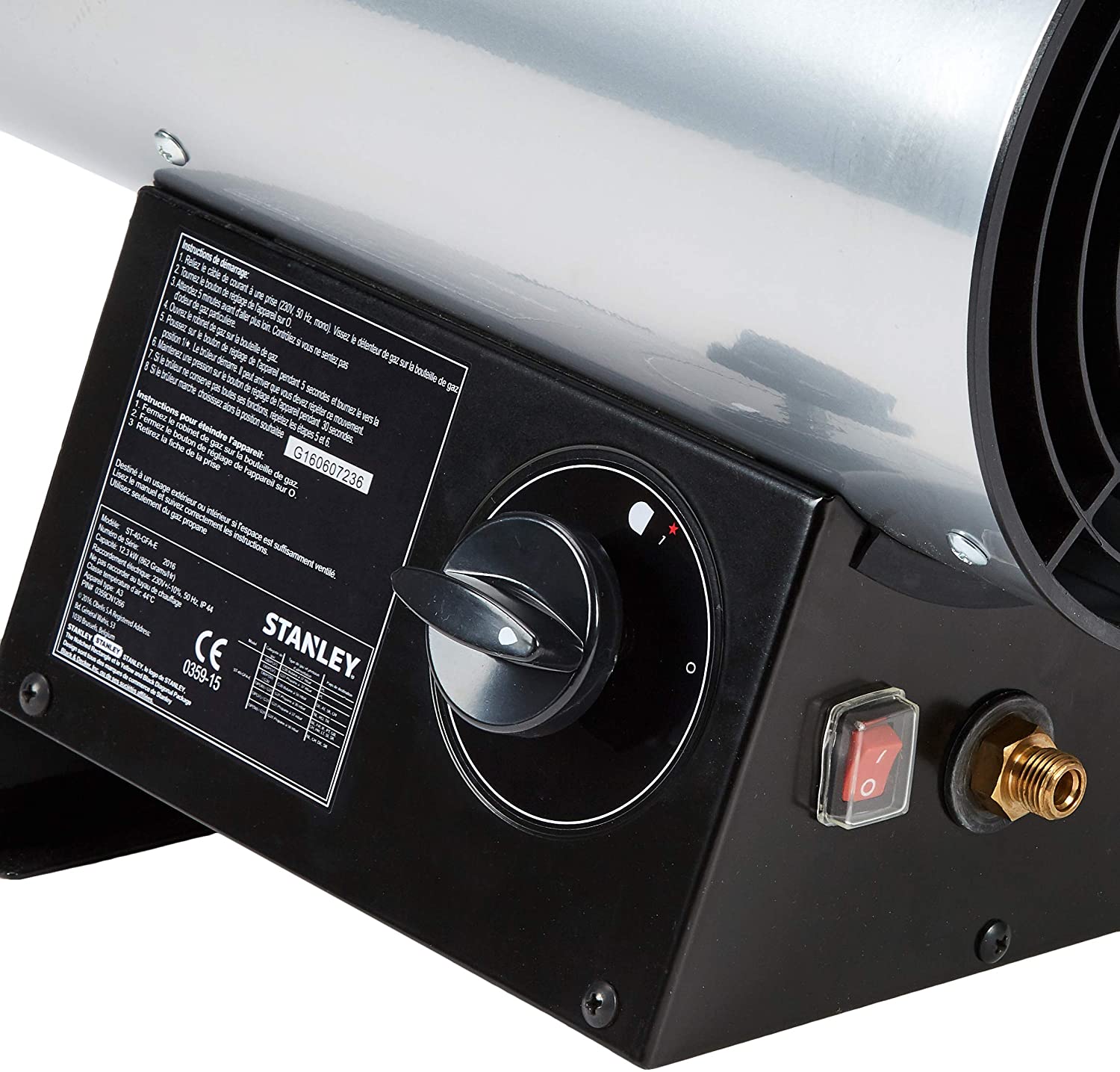 Generatore aria calda a gas riscaldamento serre Stanley 12.3 - 17.5 Kw