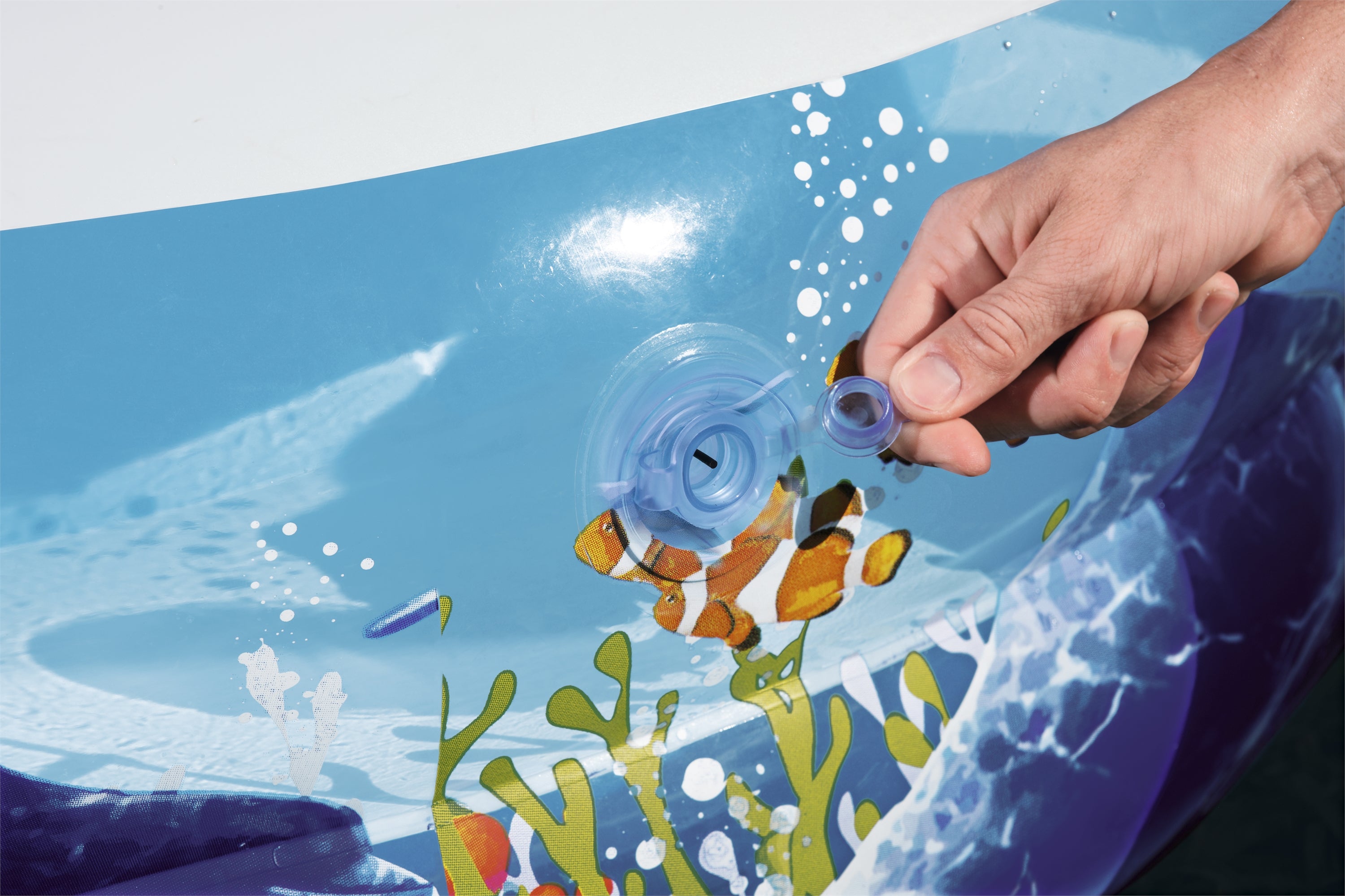 Piscina gonfiabile Family ad Otto barriera corallina BestWay 54118