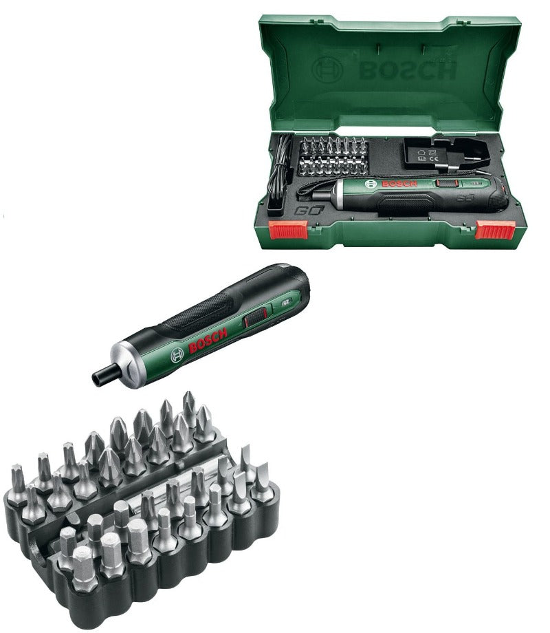 Avvitatore Bosch "Push&Drive" a Batteria Ricaricabile con valigetta e accessori