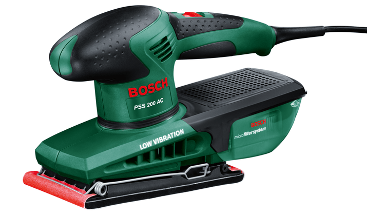 Levigatrice orbitale 200W BOSCH PSS200AC