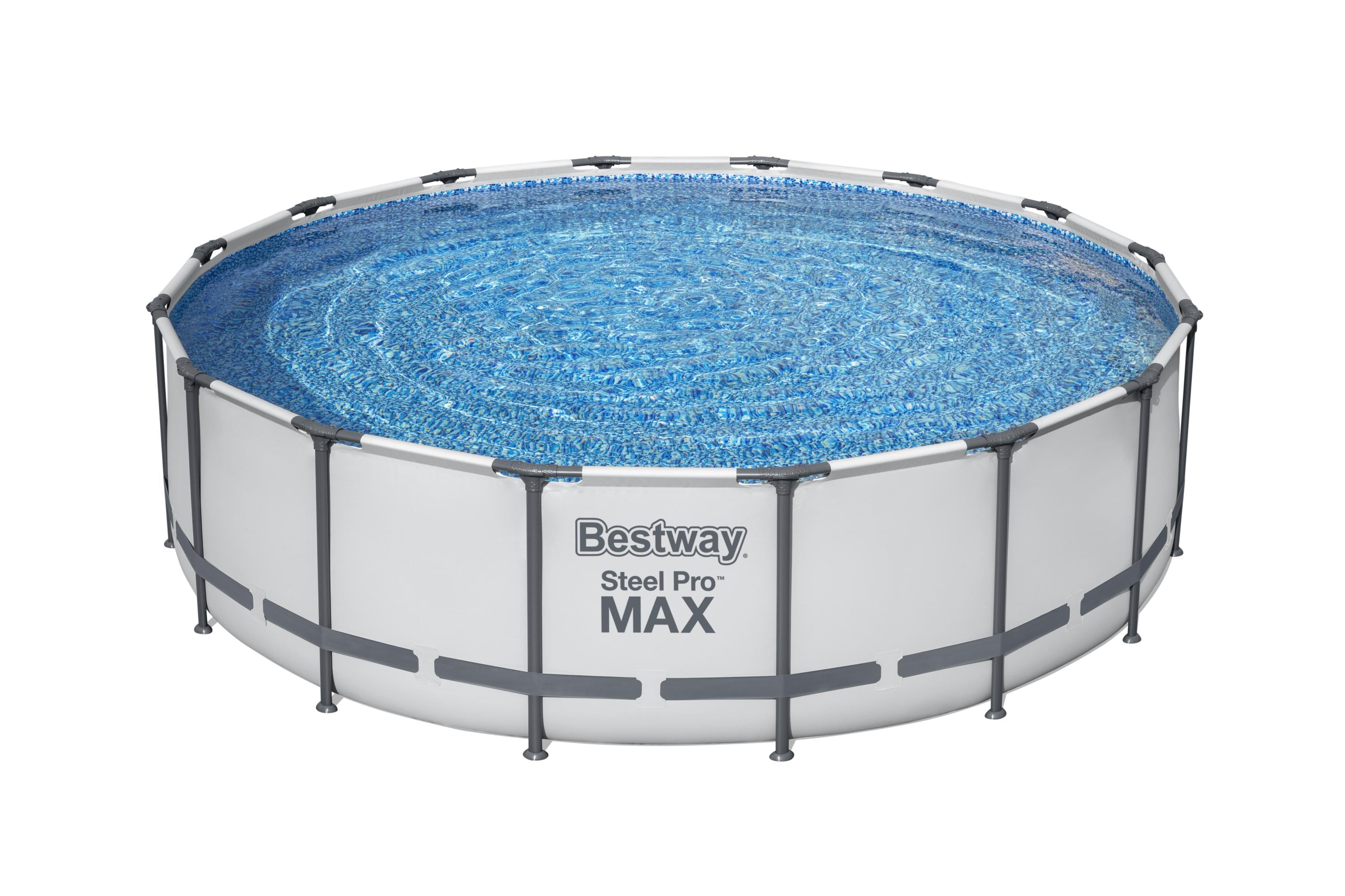 Piscina rotonda Steel Pro MAX in acciaio 488x122 cm Bestway 5612Z