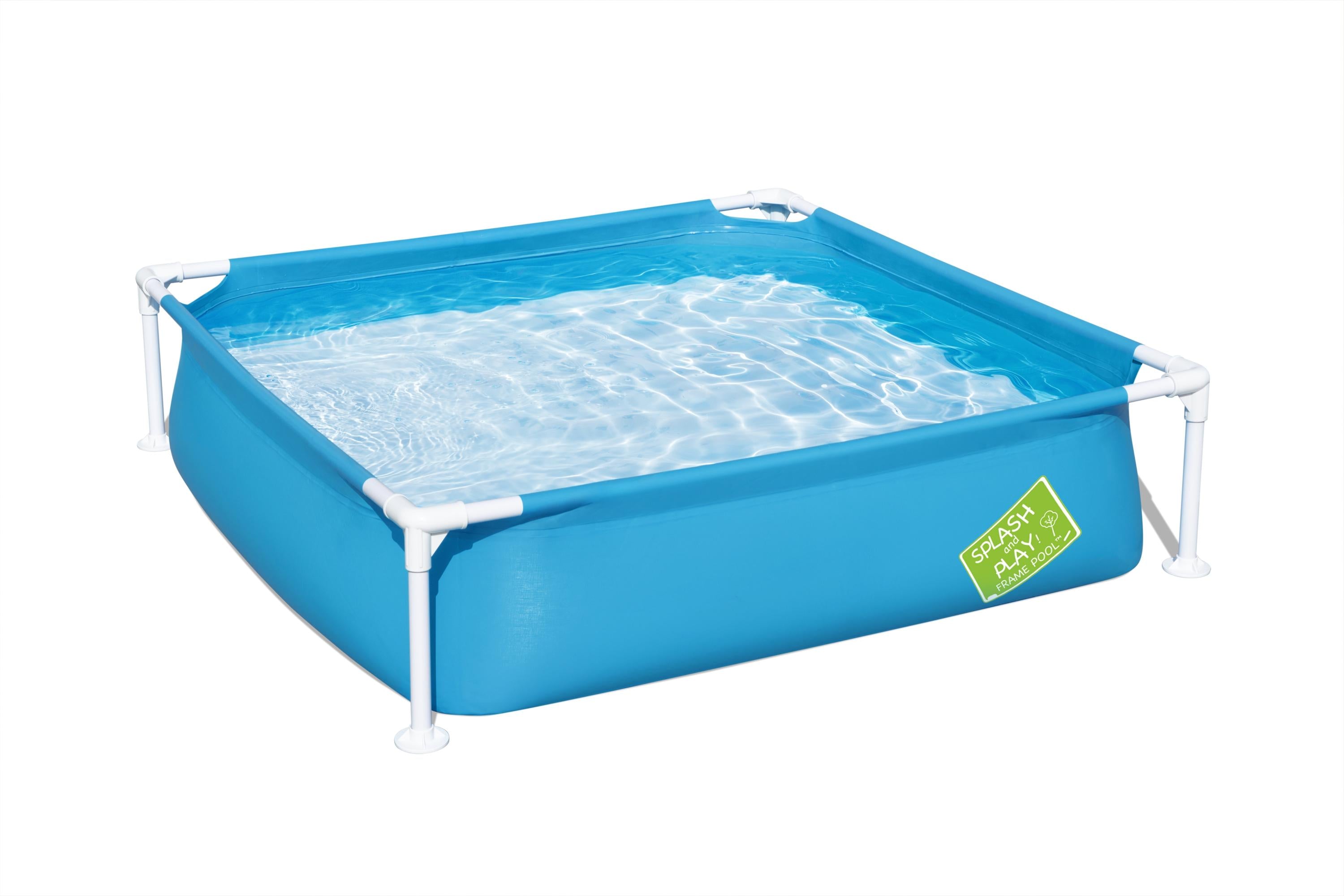 Piscina quadrata con struttura metallica Baby la mia prima Bestway 56217