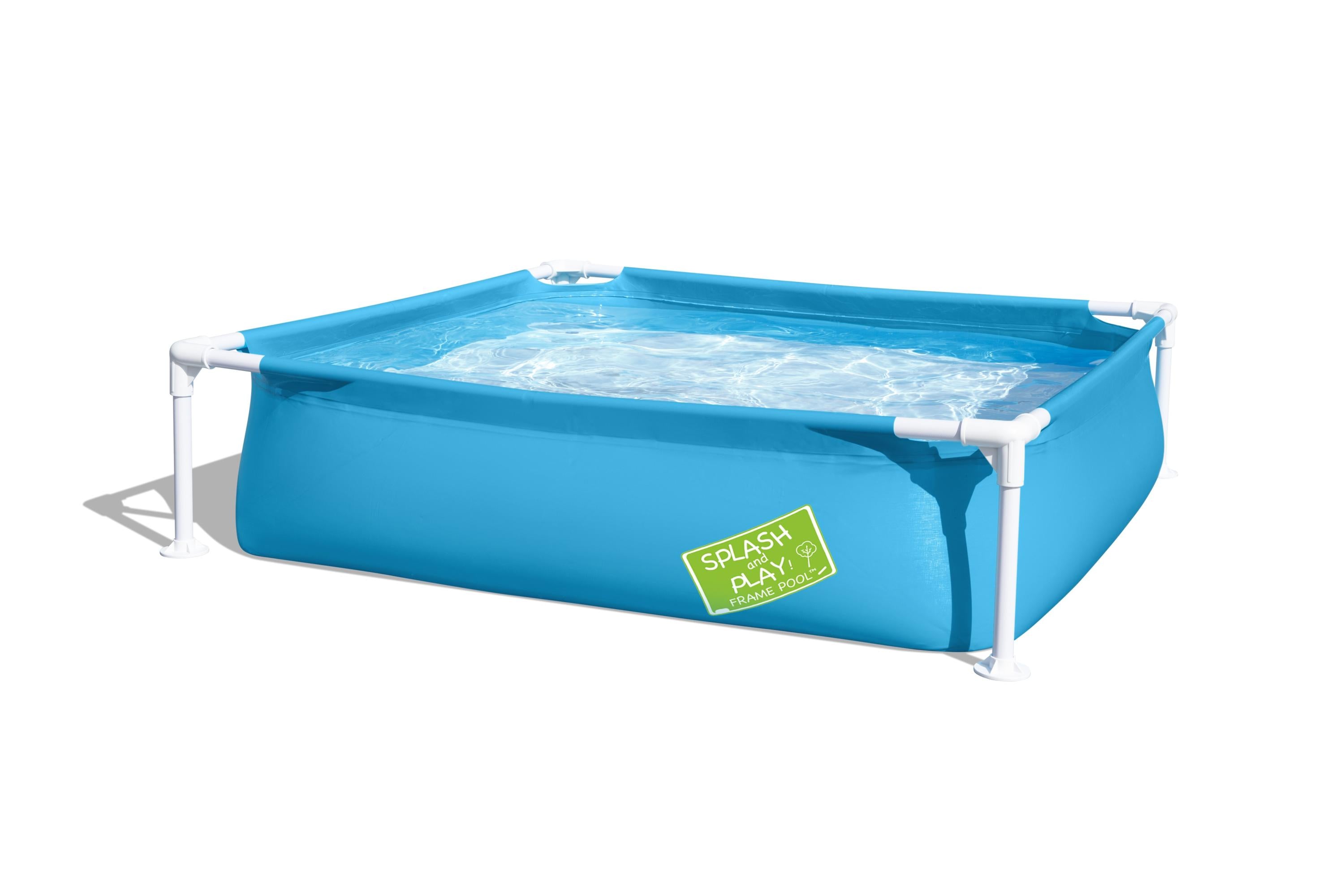 Piscina quadrata con struttura metallica Baby la mia prima Bestway 56217