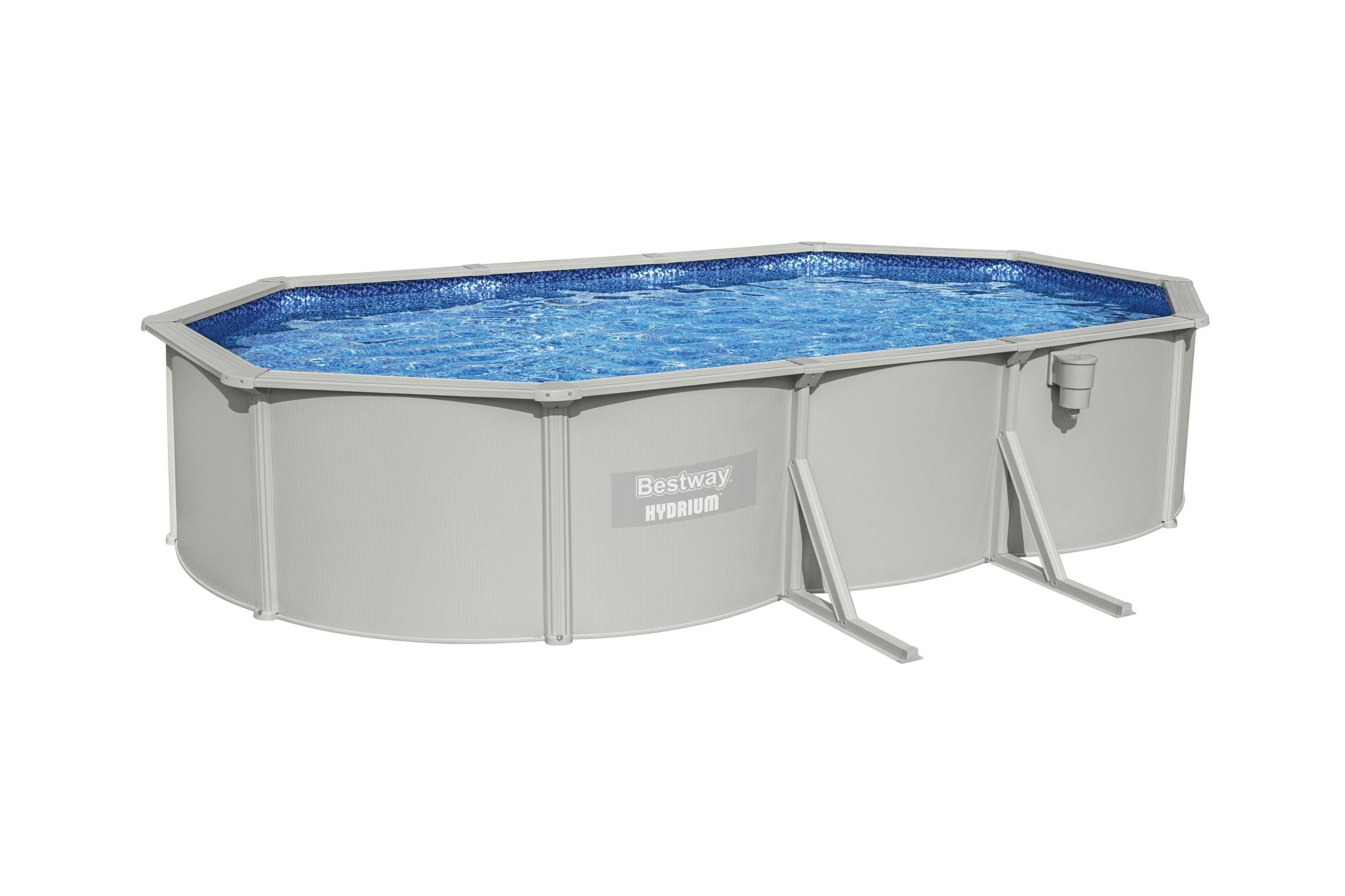 Piscina fuori terra ovale Hydrium 610x360x120 cm Bestway 56369