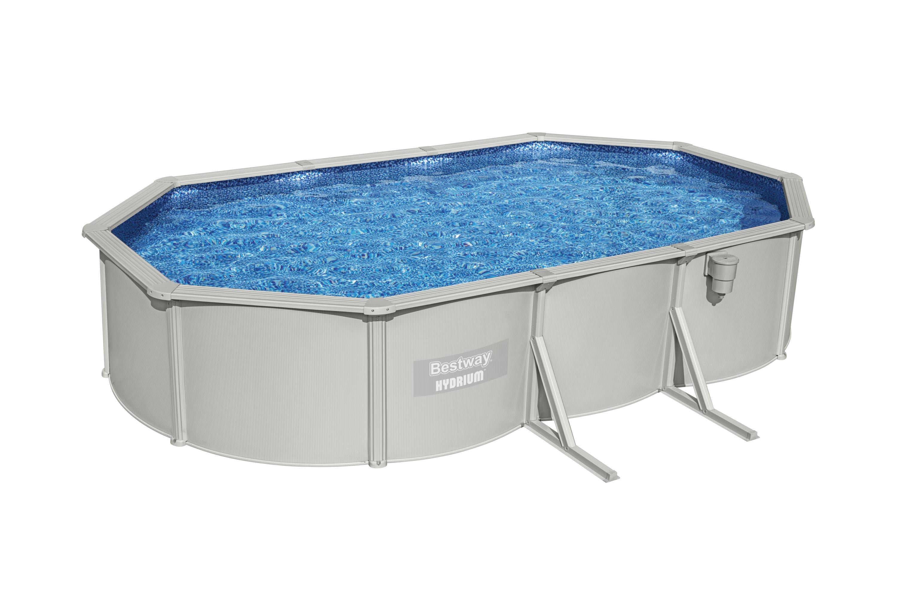 Piscina fuori terra ovale Hydrium 610x360x120 cm Bestway 56369