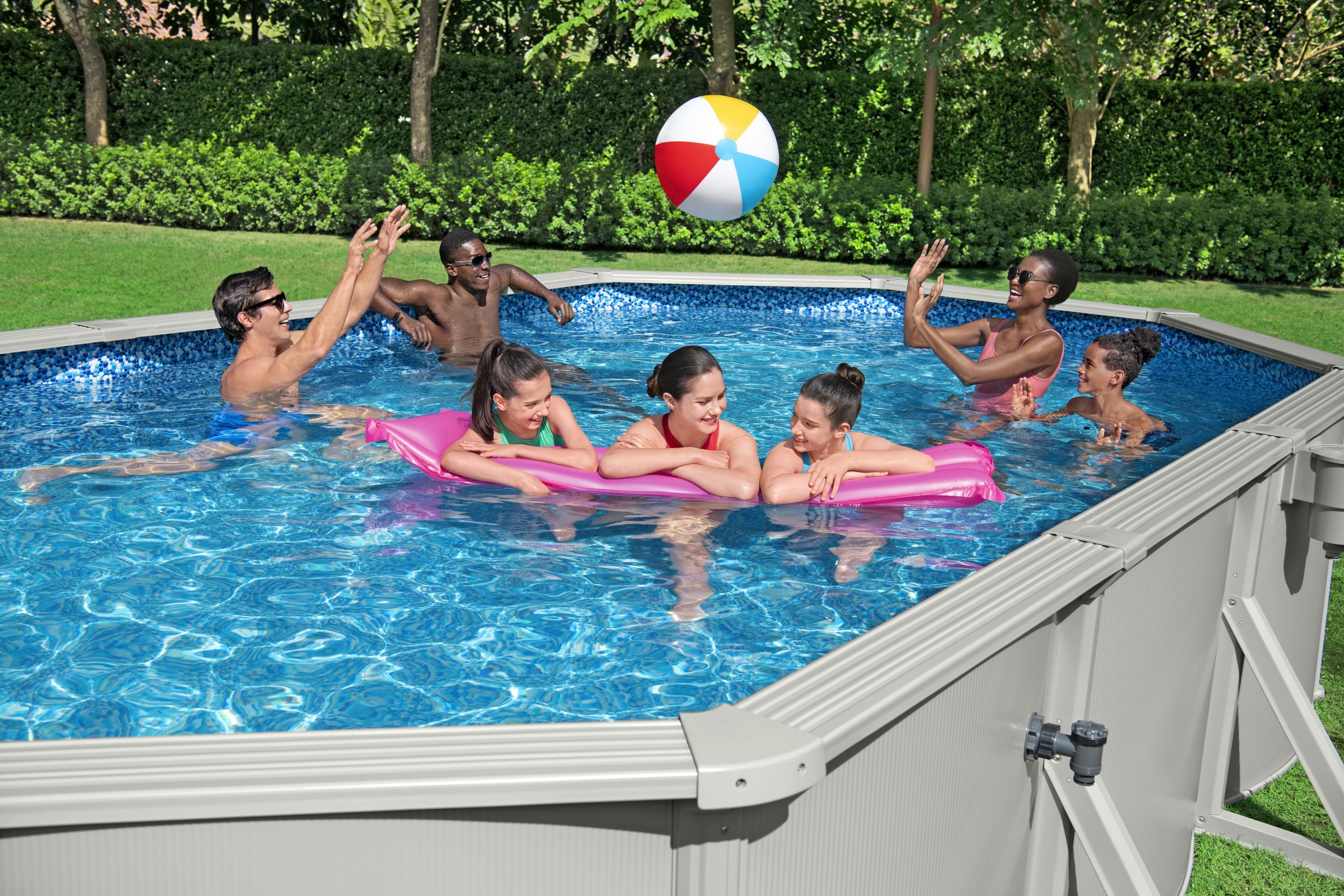 Piscina fuori terra ovale Hydrium 610x360x120 cm Bestway 56369
