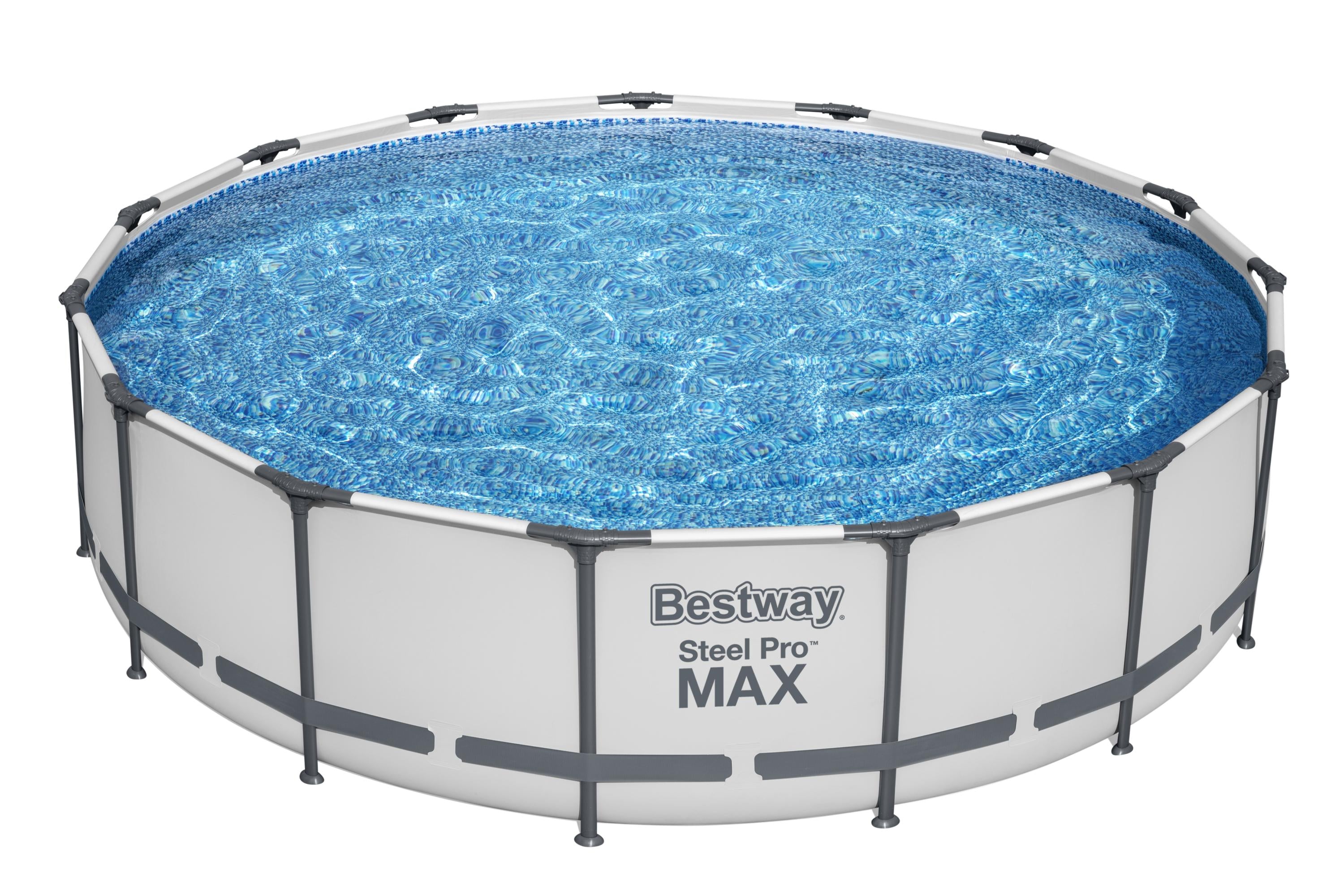 Piscina con struttura rotonda Steel Pro MAX 457x107 cm Bestway 56488