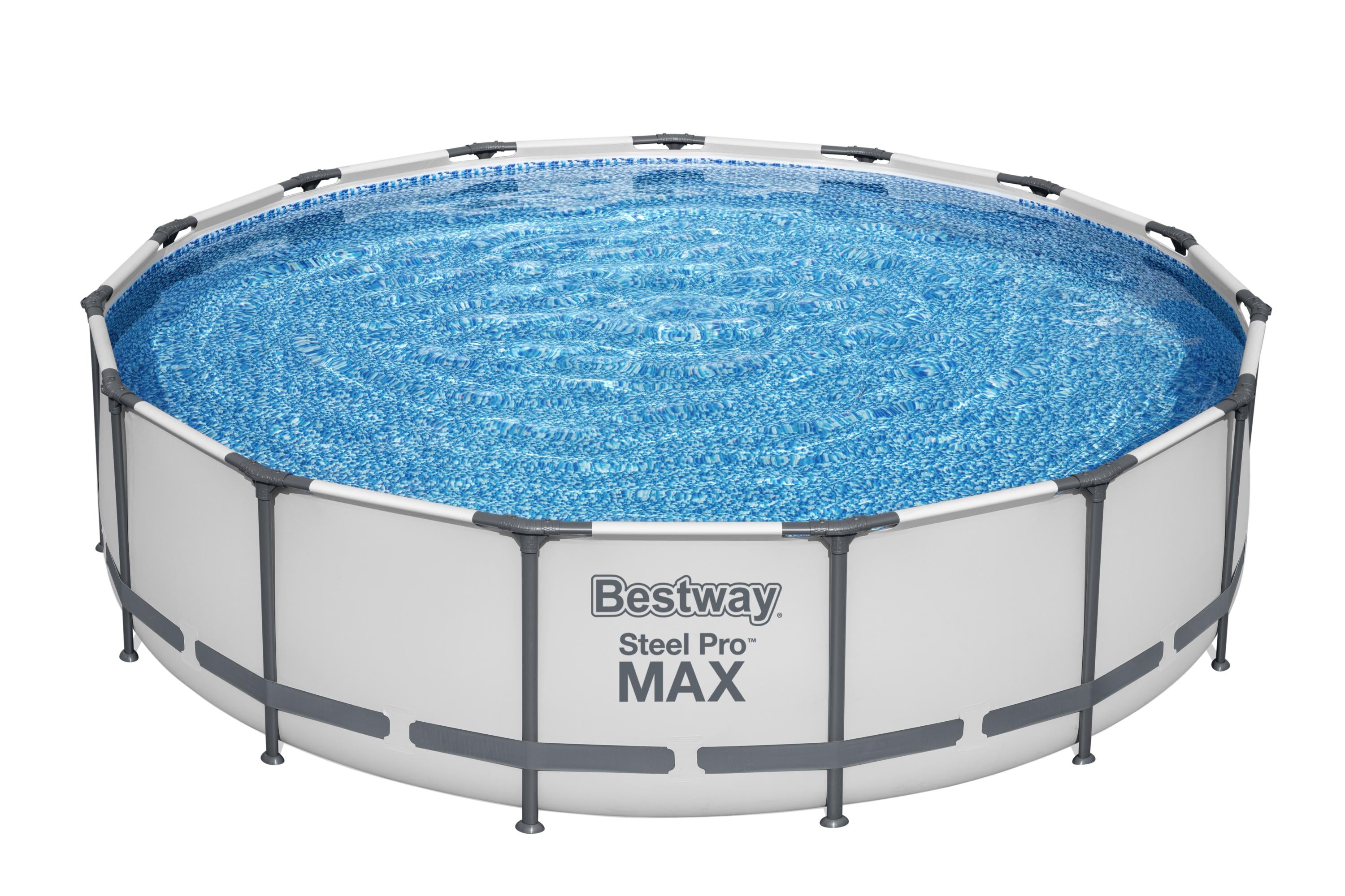 Piscina con struttura rotonda Steel Pro MAX 457x107 cm Bestway 56488