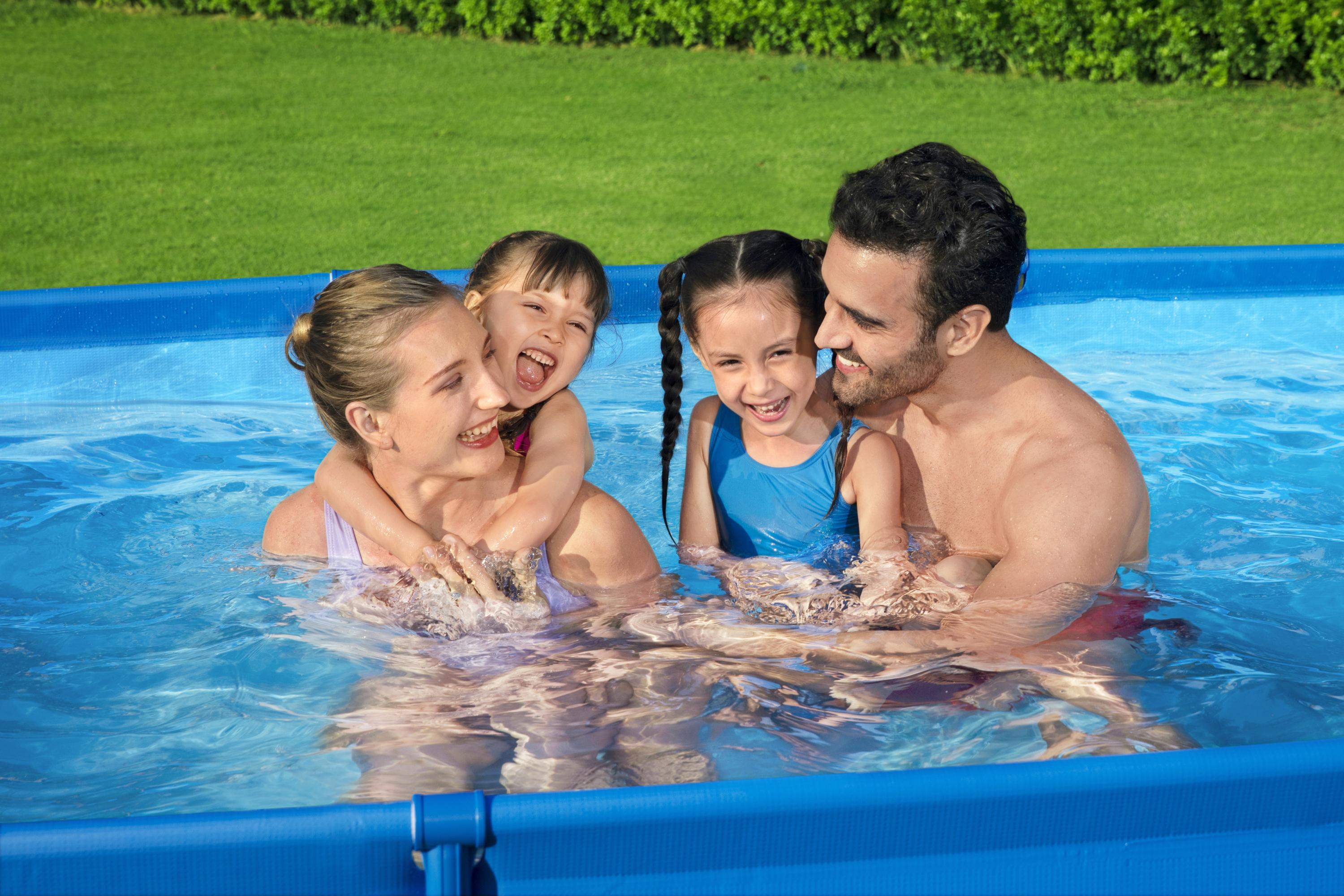 Piscina Rettangolare con struttura Steel Pro Frame 300x201x66 Bestway 56404