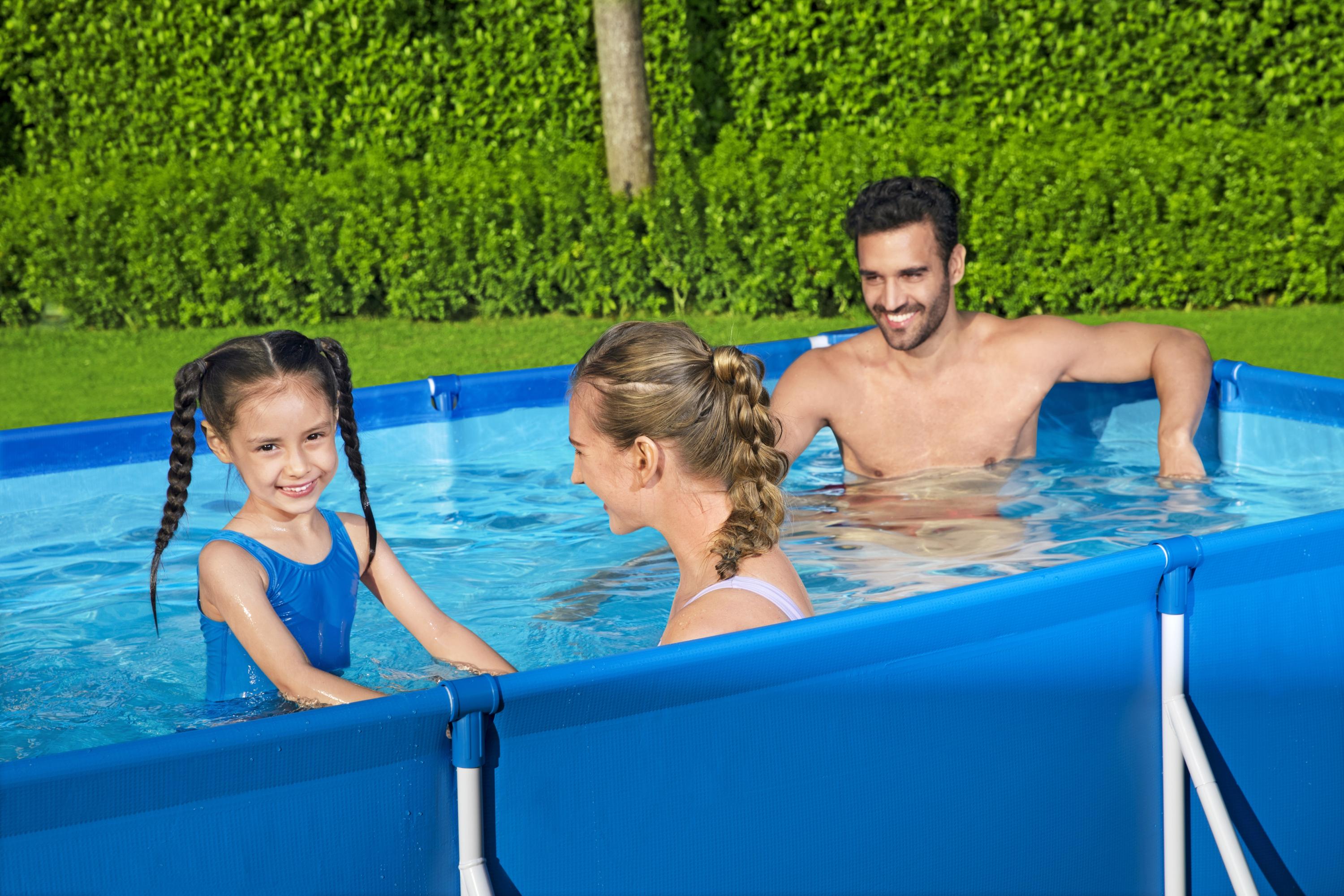 Piscina Rettangolare con struttura Steel Pro Frame 300x201x66 Bestway 56404