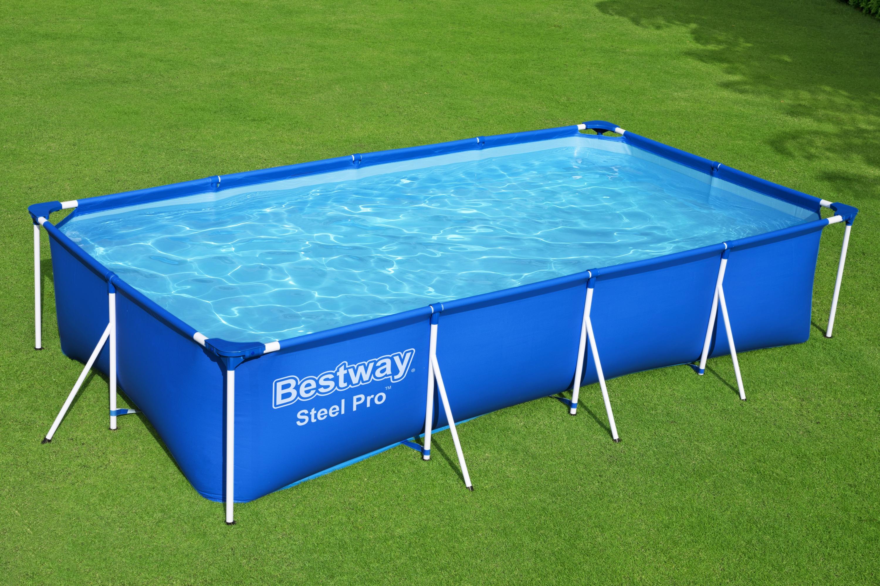 Piscina rettangolare Steel Pro 400x211x81cm Bestway 56424