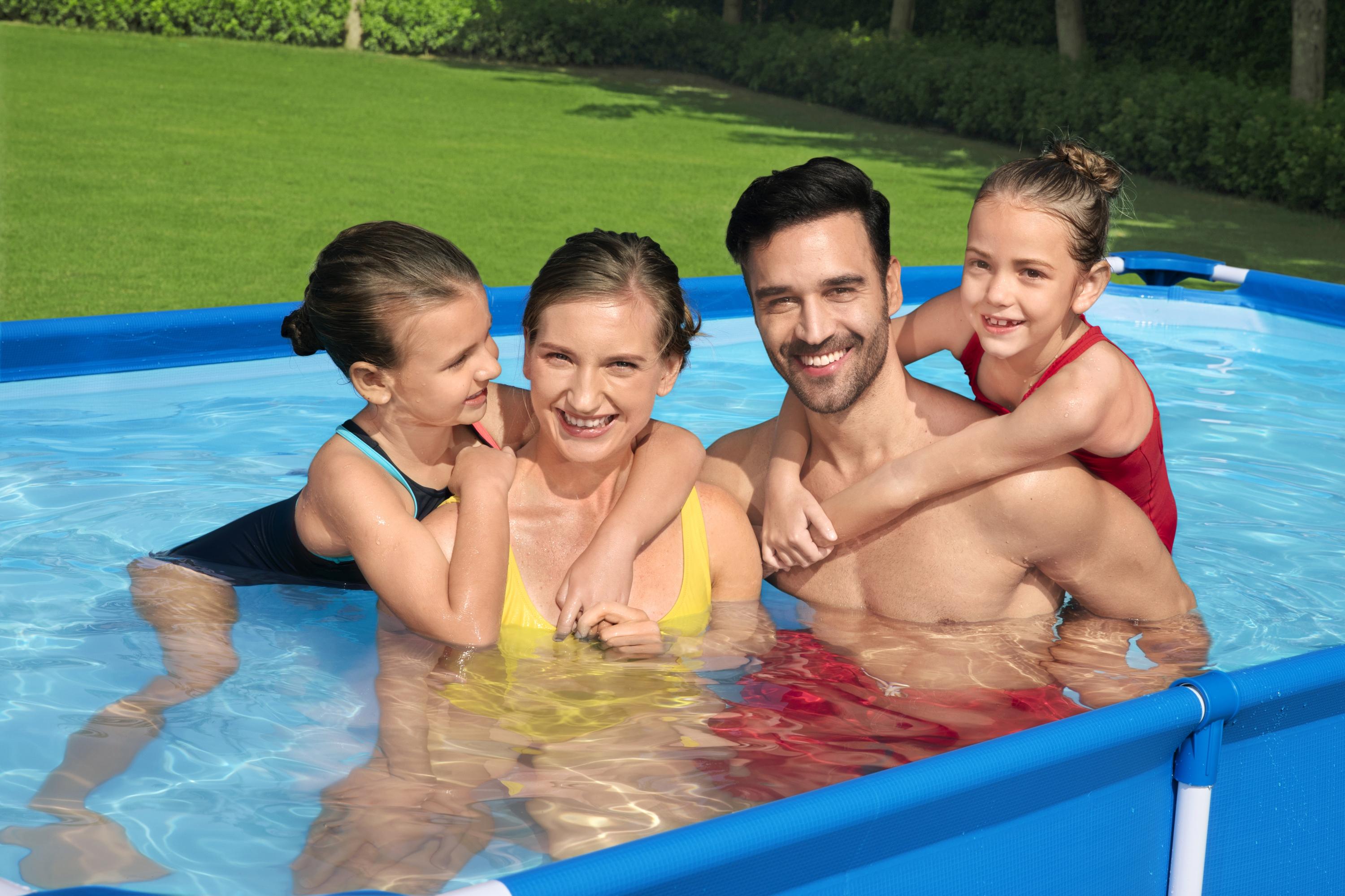 Piscina rettangolare Steel Pro 400x211x81cm Bestway 56424