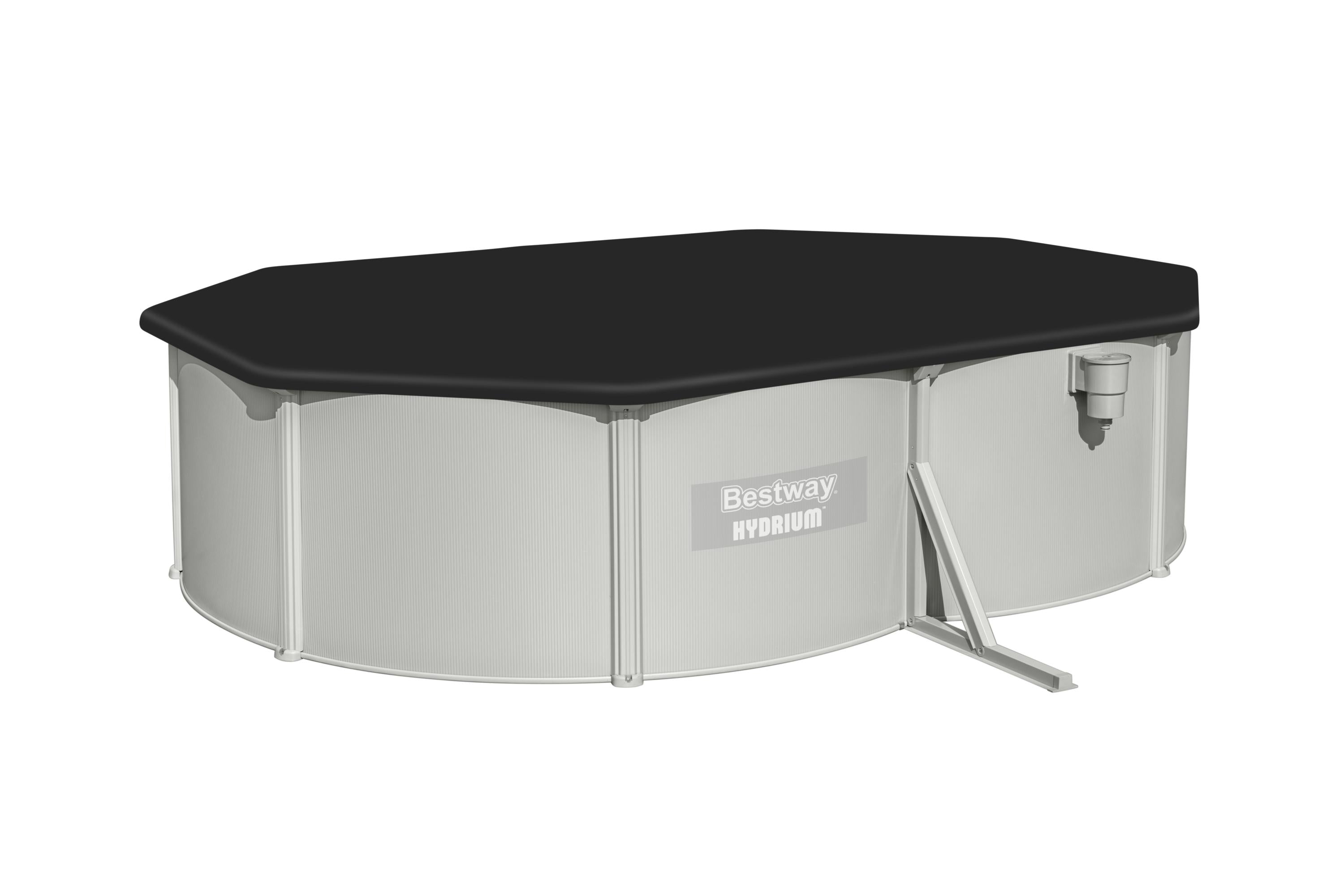 Piscina in acciaio fuori terra ovale Hydrium 500x360x120 cm Bestway 5658