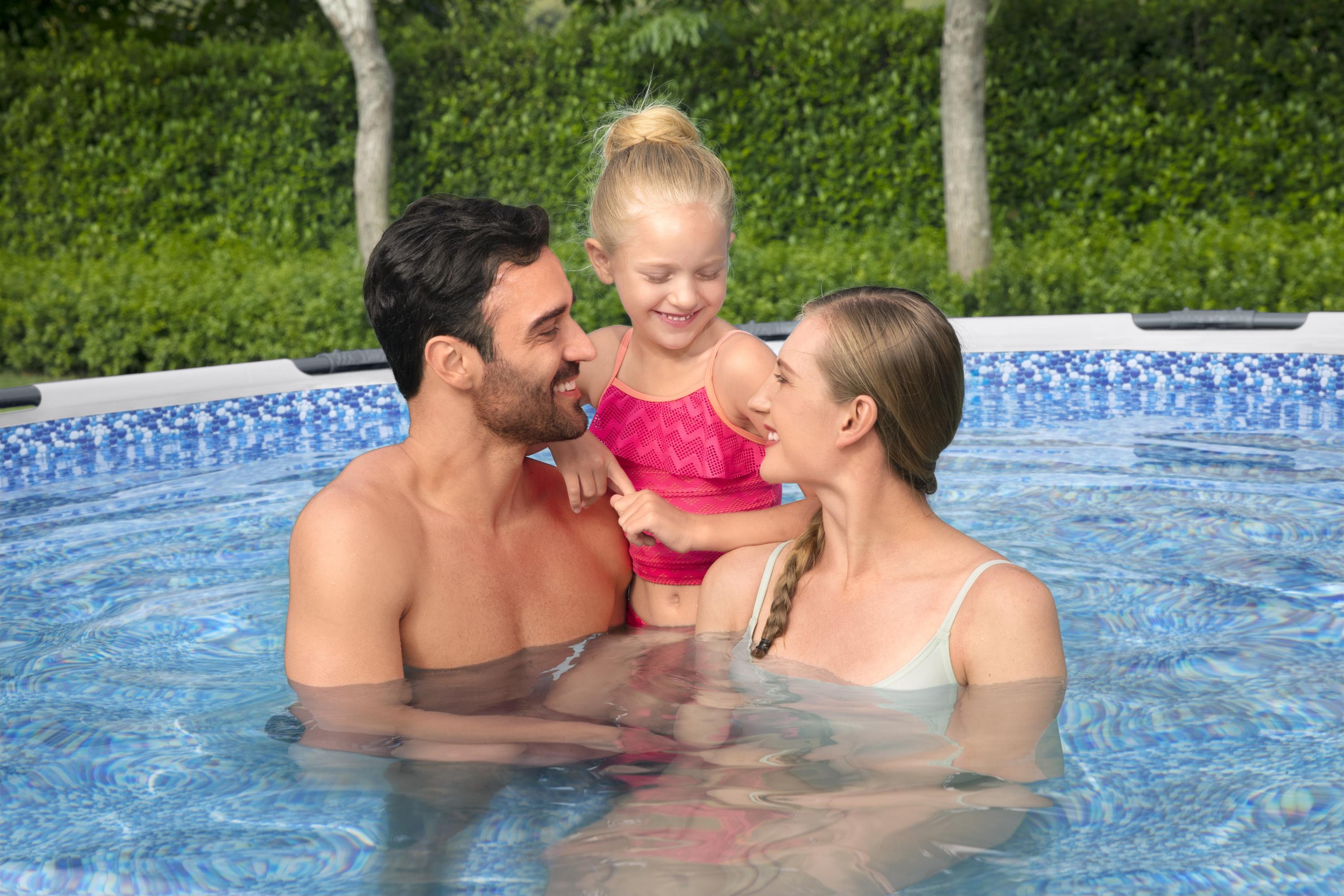 Piscina Tonda con struttura Steel Pro MAX 427x84 cm Bestway 56595