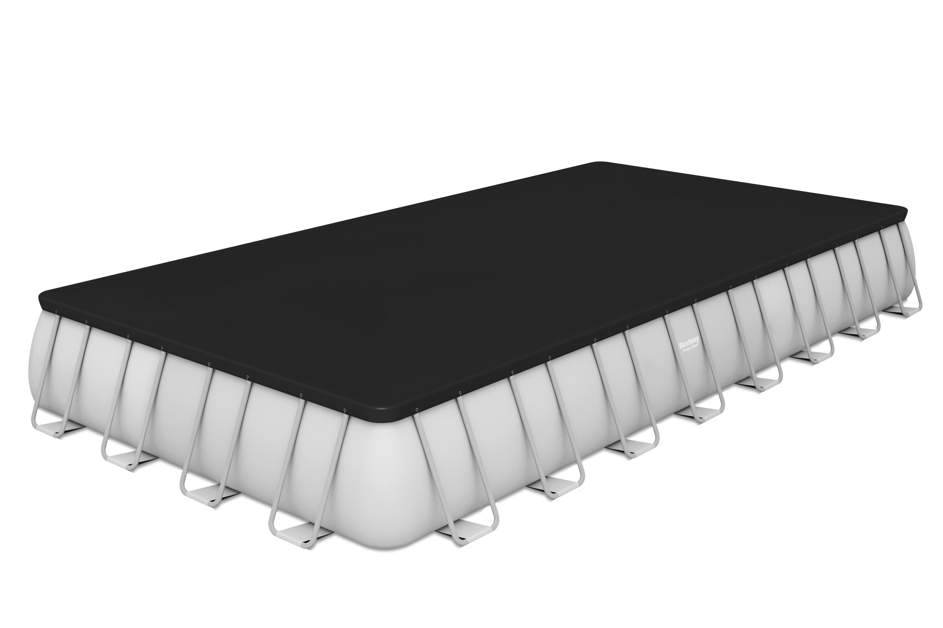 Piscina fuori terra rettangolare Power Steel 956x488x132 cm Bestway 56623