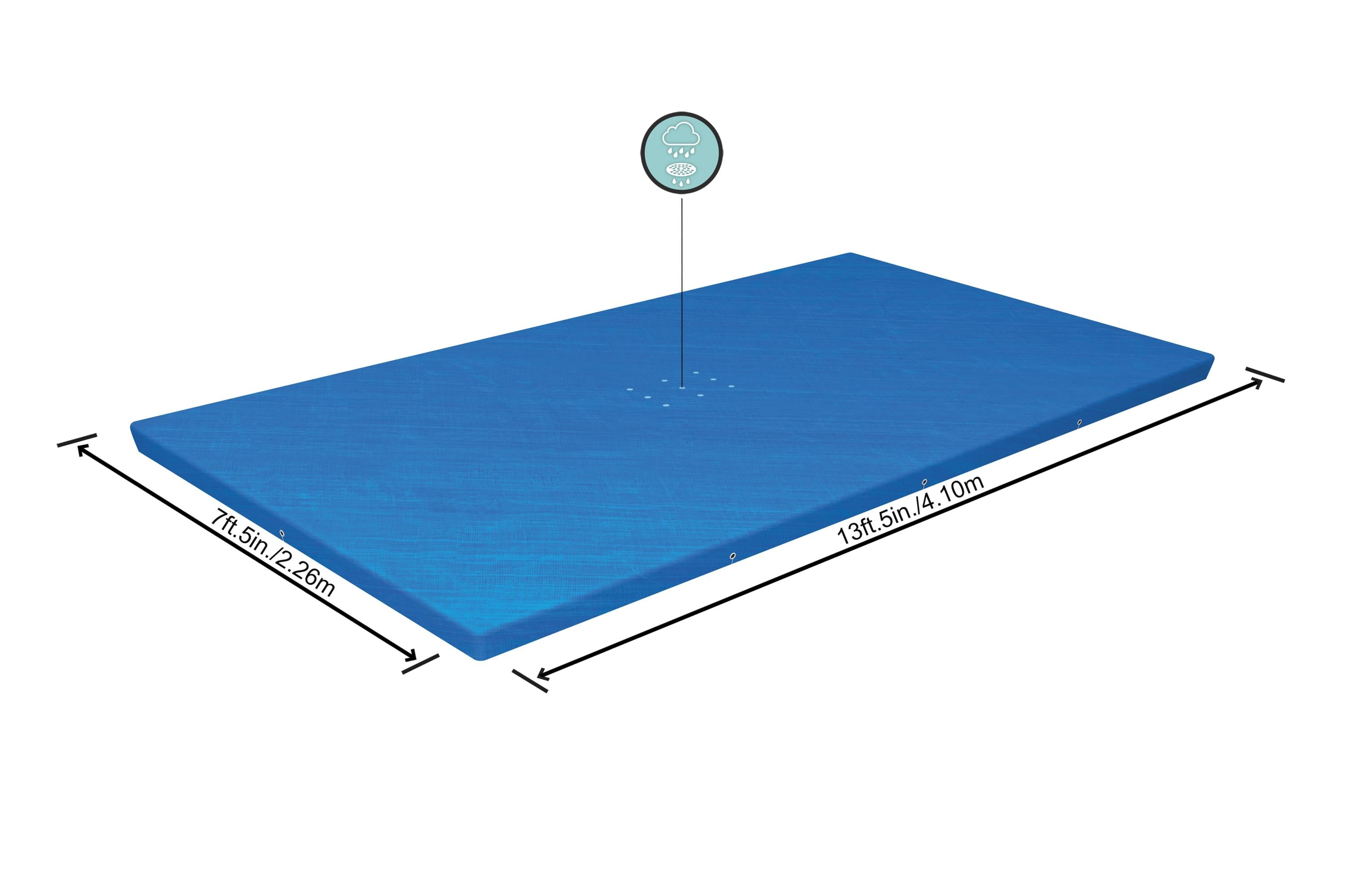 Telo copertura per piscina 400 x 200 con Struttura Rettangolare Bestway 58107