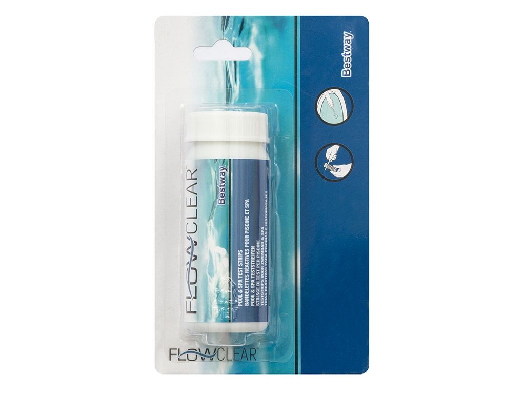 Strisce test controllo cloro e PH per piscine e Spa Bestway 58142