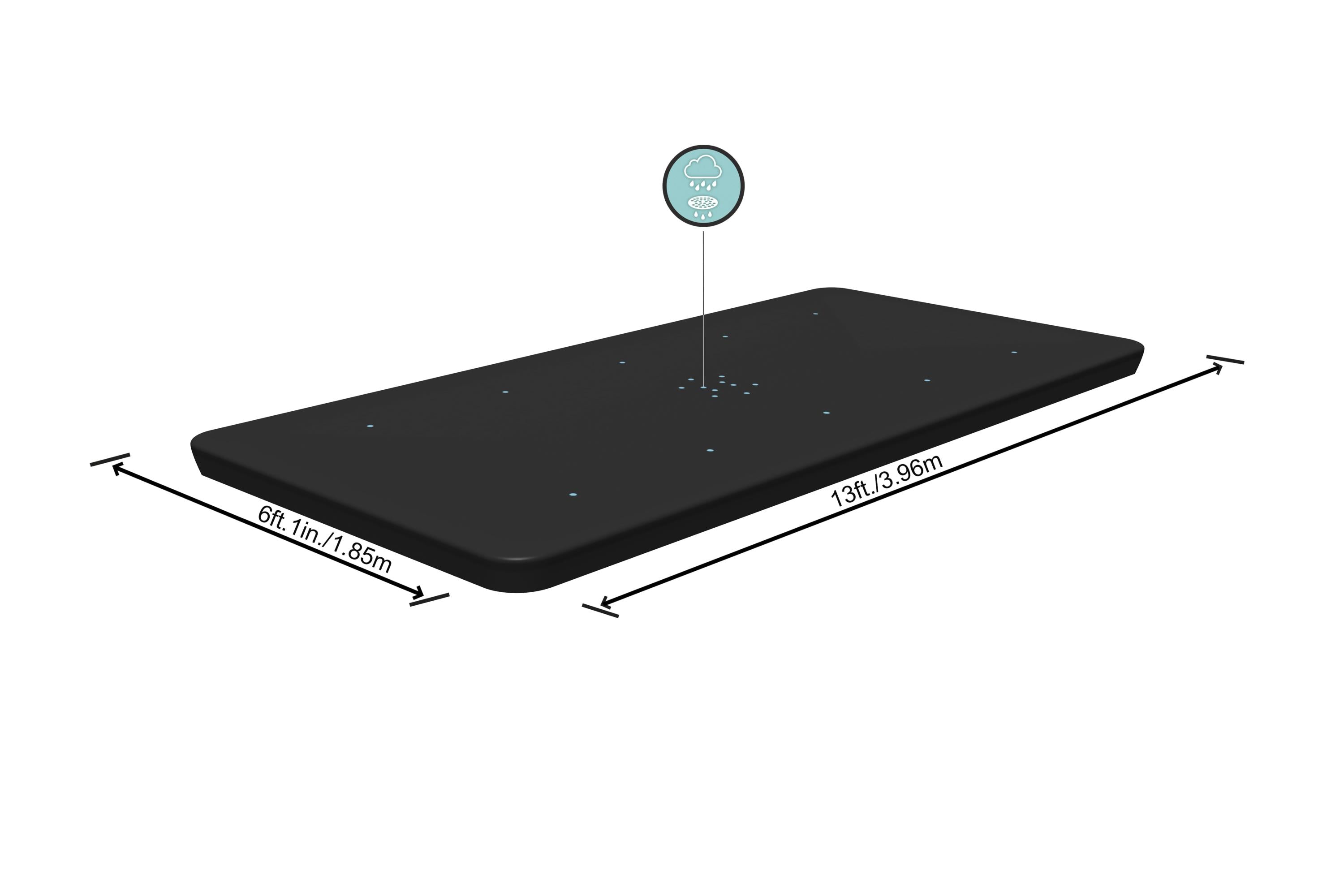 Telo copertura piscina rettangolare 404 x 201 cm Bestway 58232