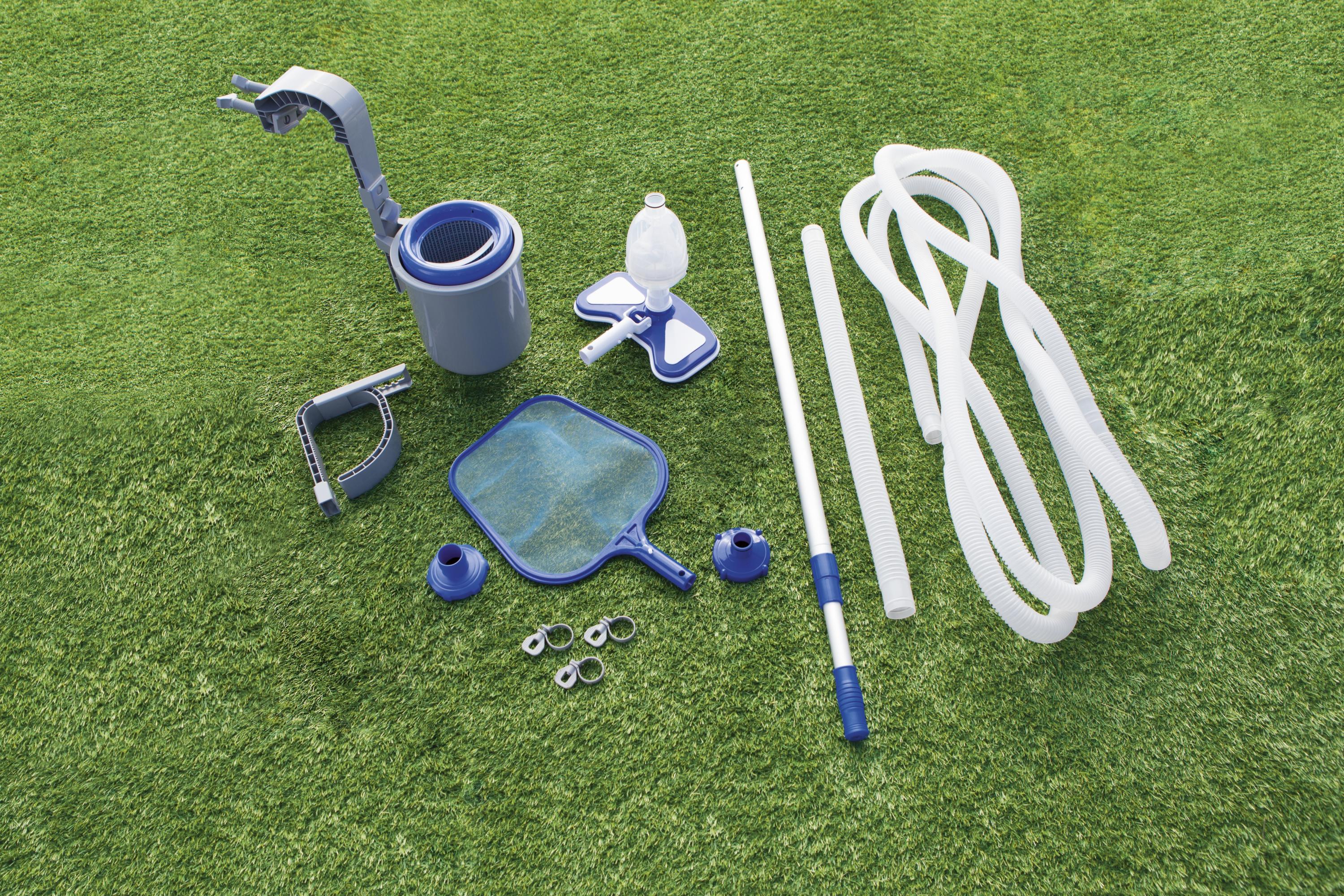 Kit completo per la pulizia e mantenimento piscine Deluxe Bestway 58237