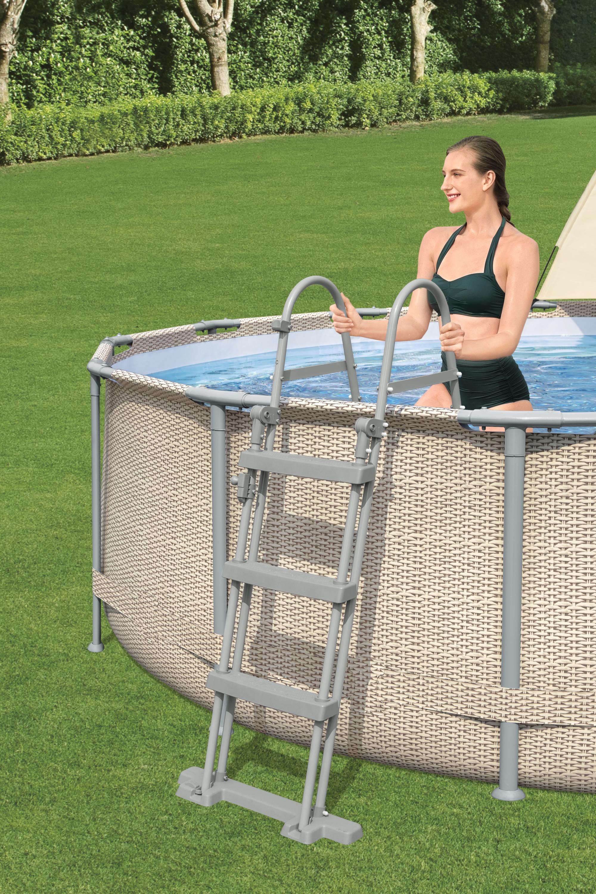Scaletta di sicurezza per piscine 107 cm BestWay 58330