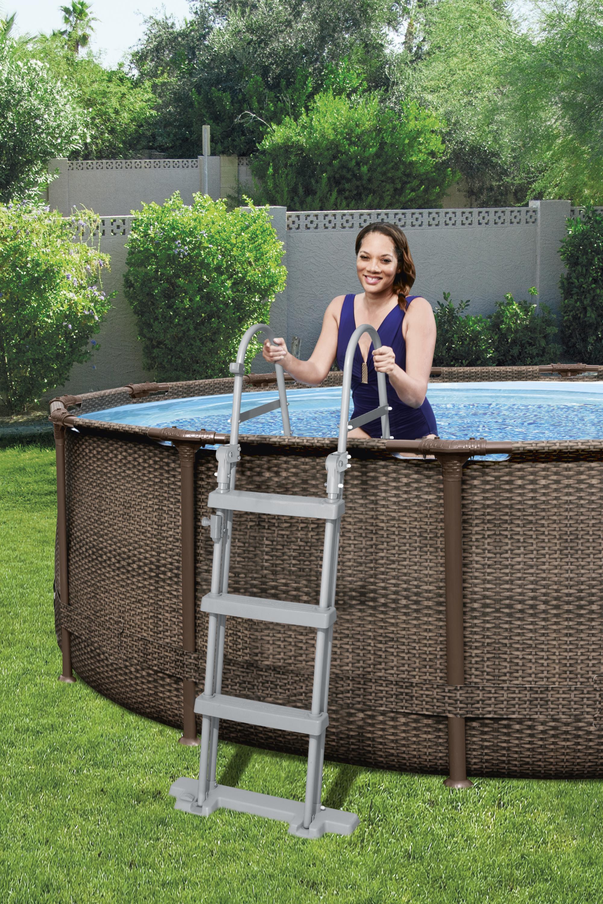 Scaletta di sicurezza per piscine 107 cm BestWay 58330