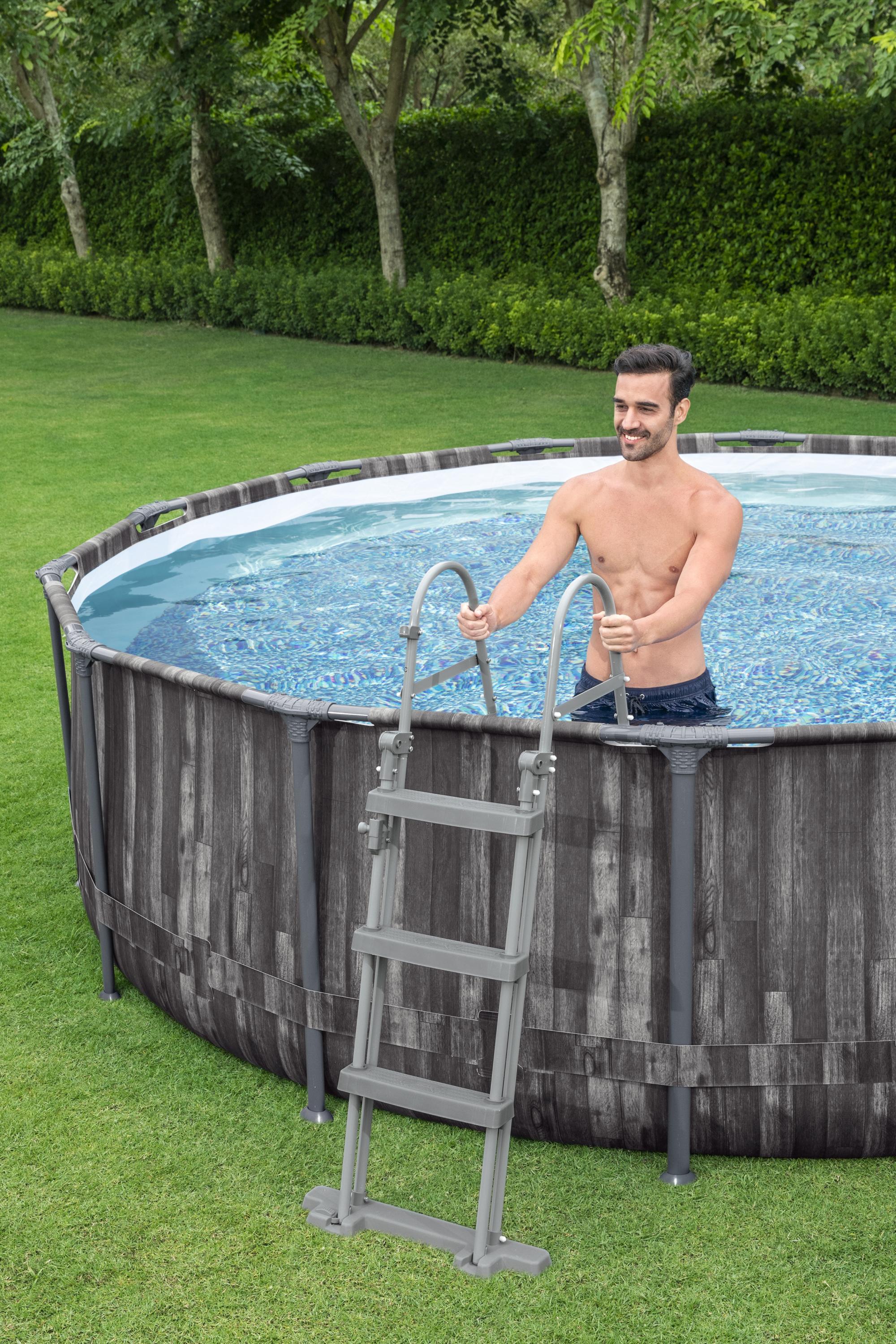 Scaletta di sicurezza per piscine 107 cm BestWay 58330