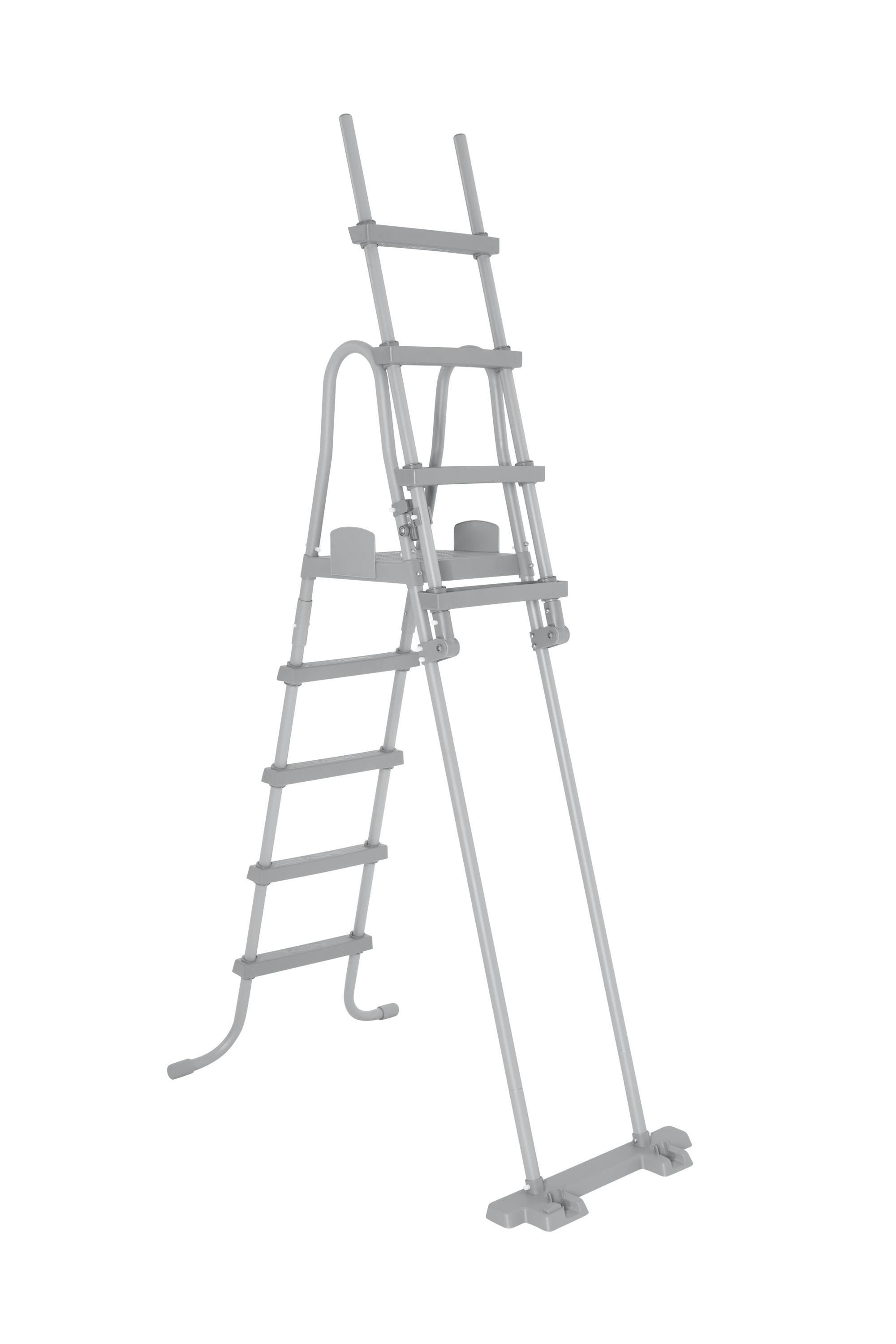 Scaletta si sicurezza per piscine 132 cm con pianerottolo Bestway 58332