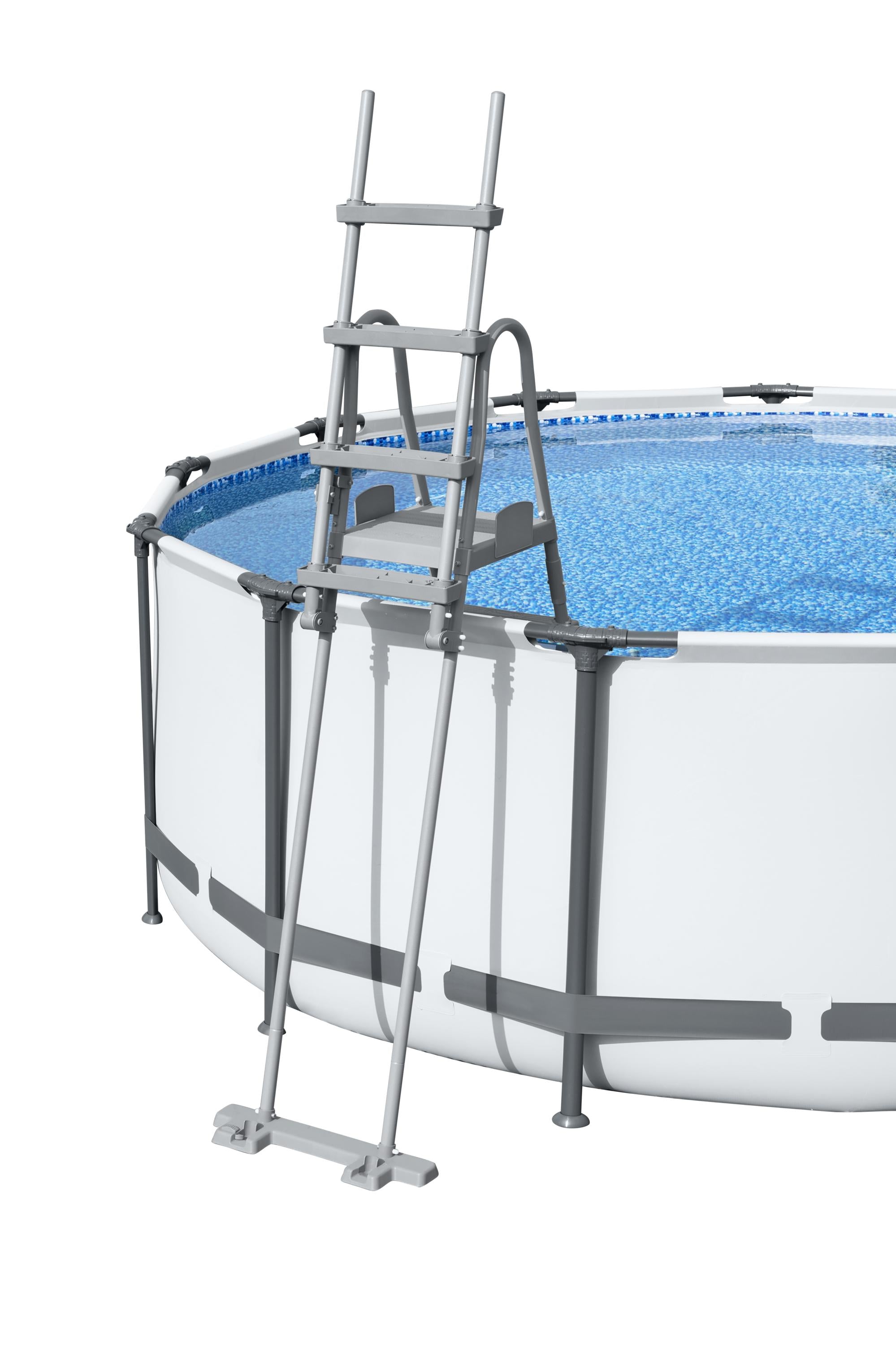 Scaletta si sicurezza per piscine 132 cm con pianerottolo Bestway 58332