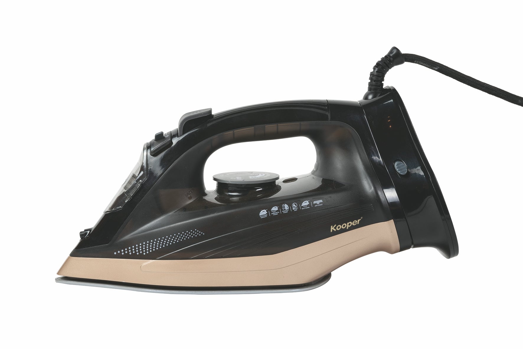 Nerone Ferro a vapore cordless piastra in ceramica 2200W