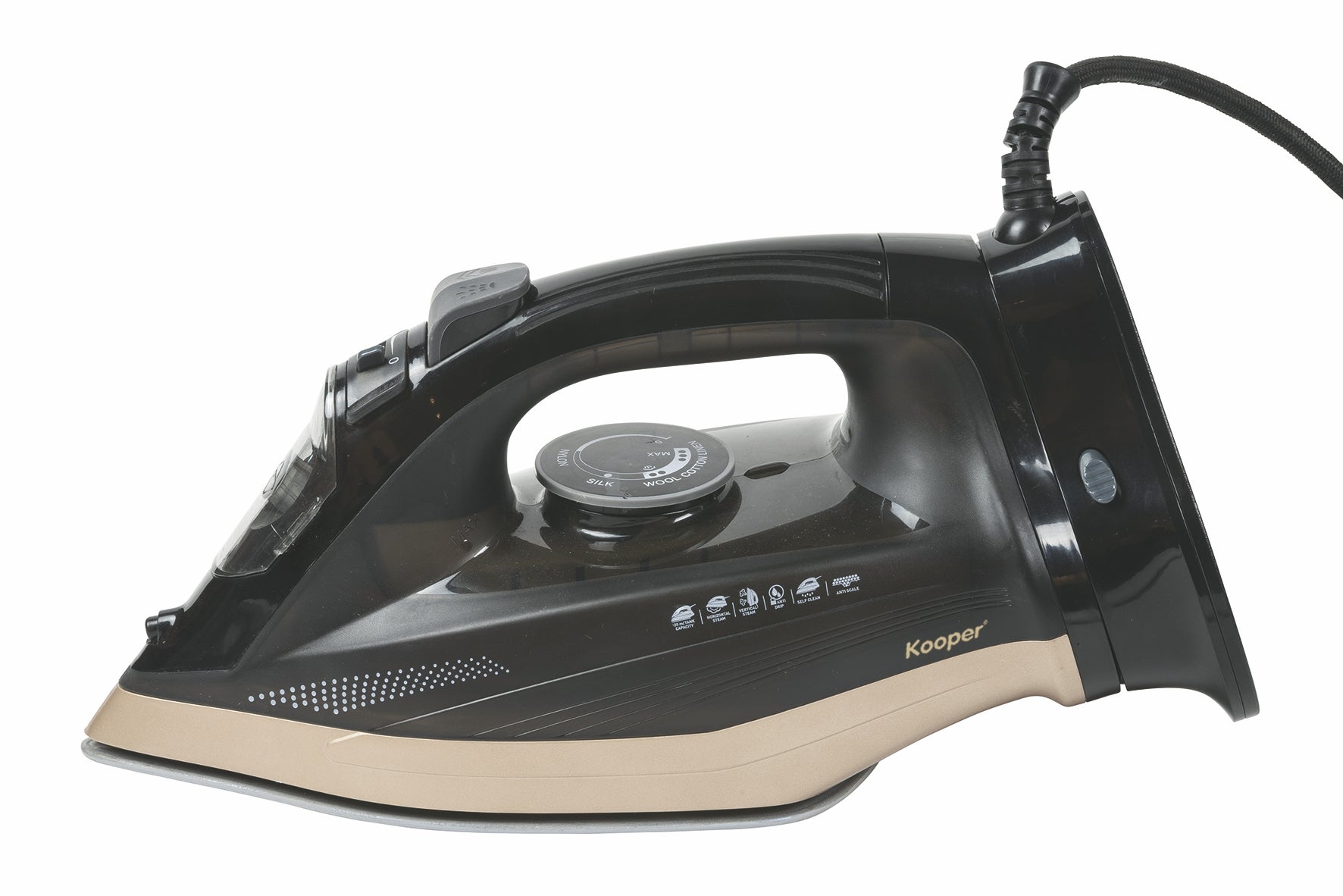 Nerone Ferro a vapore cordless piastra in ceramica 2200W