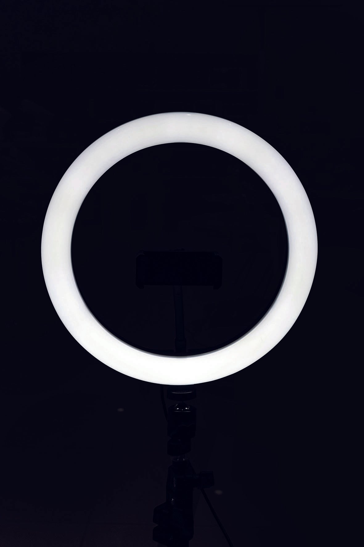 Ring Light Lampada per selfie 128 led  supporto per smartphone 