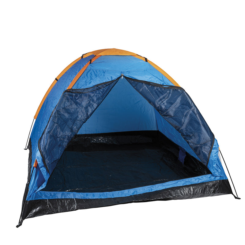 Tenda da campeggio modello igloo 4 posti 200x200x130 cm montaggio rapi