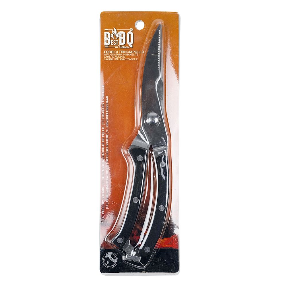 Forbici trinciapollo con lame in acciaio 4 mm BestBQ