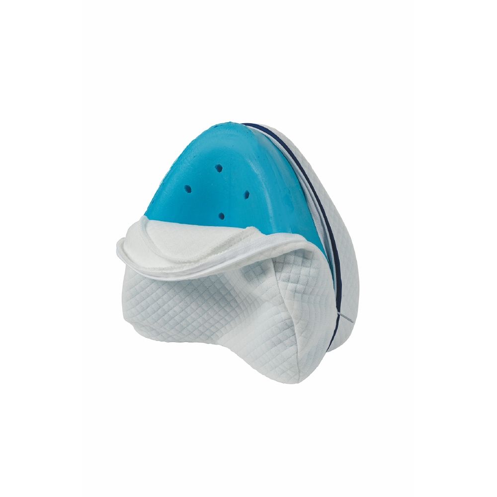 Cuscino morbido per gambe in memory foam rivestito in micro fibra Sleepy