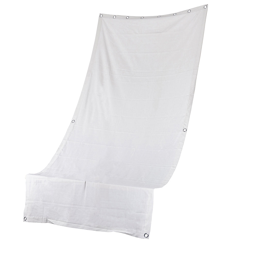 Tenda da sole a caduta 145x250 cm in cotone e poliestere impermeabile per balconi cortili e terrazze