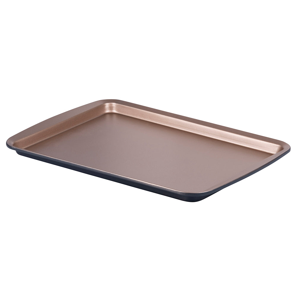 Teglia rettangolare 43x29cm in acciaio al carbonioantiaderente e ultraresistente, Cuisine SìChef