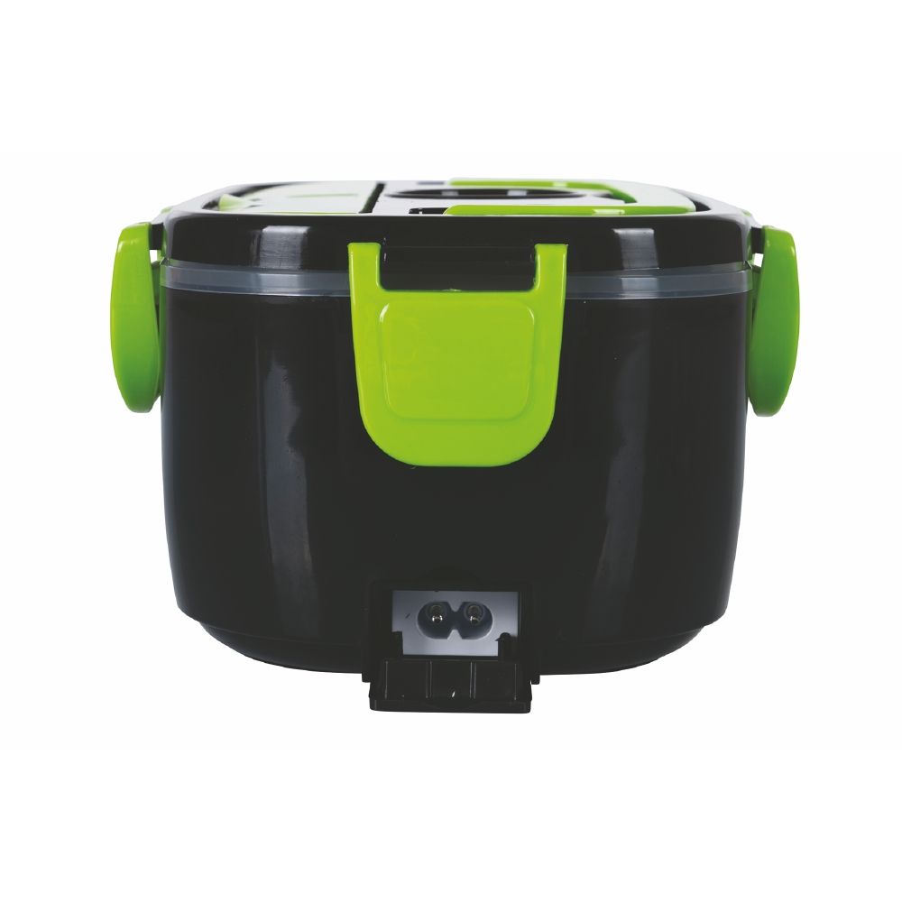 Scaldavivande elettrico, doppio scomparto, vano riponi posate 40 W, Lunch Box