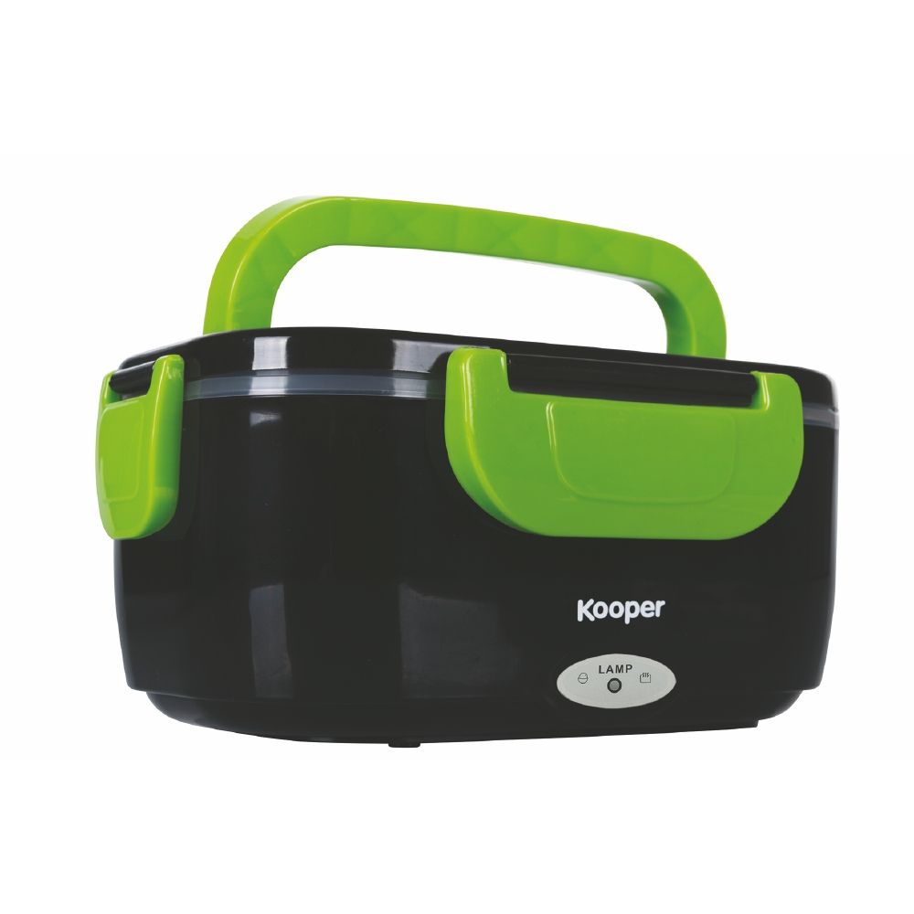 Scaldavivande elettrico, doppio scomparto, vano riponi posate 40 W, Lunch Box