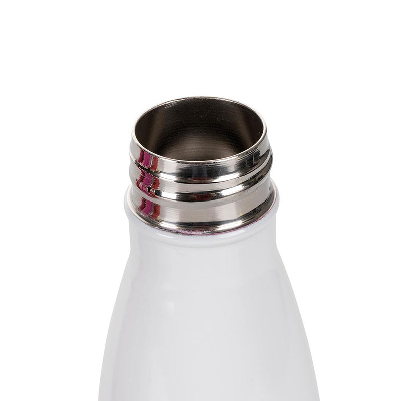 Bottiglia termica 500 ml in acciaio inox decorato colorato con tappo ermetico