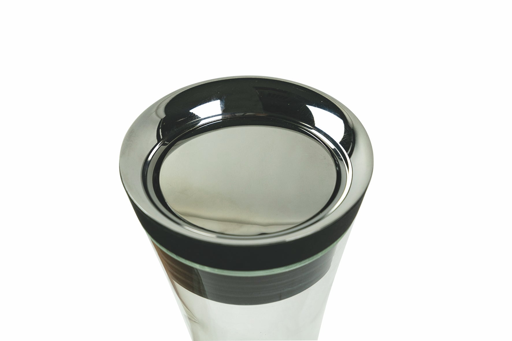 Caraffa in vetro tappo in acciaio 1,15 l Modern